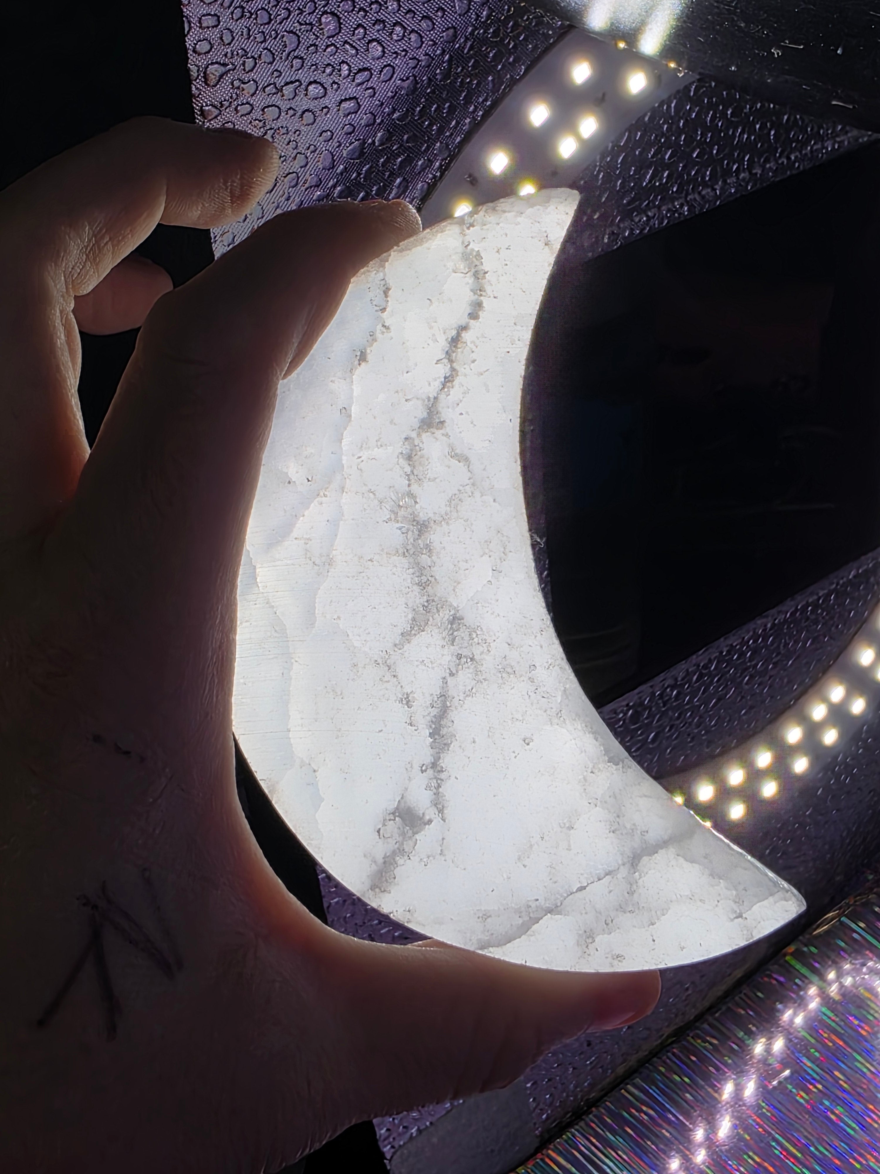 Selenite Moon B