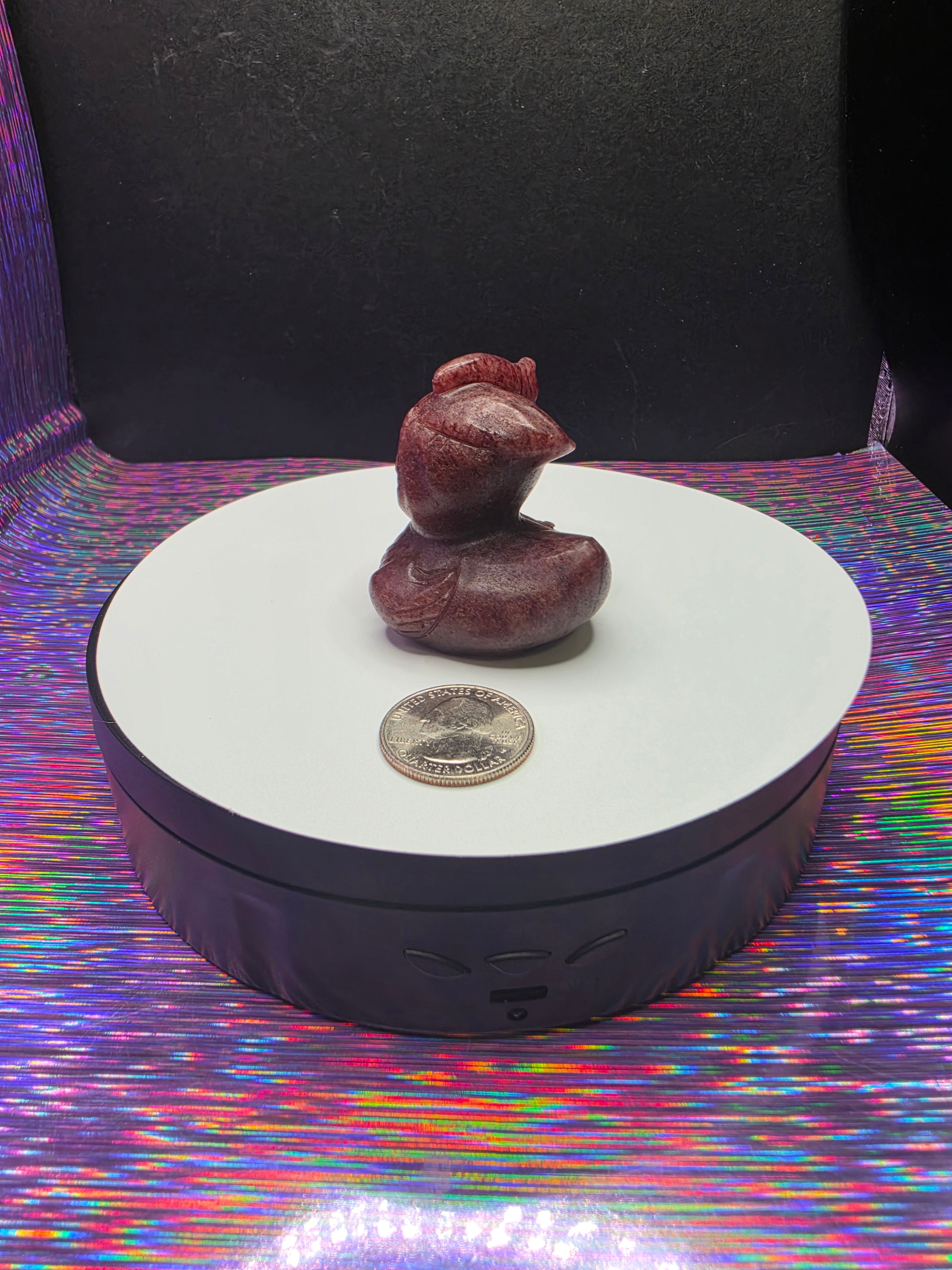 Strawberry Quartz Grim Reaper Duck B