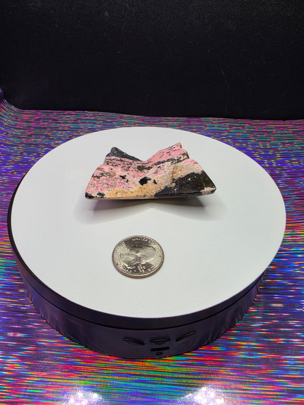 Peruvian Rhodonite Butterfly B