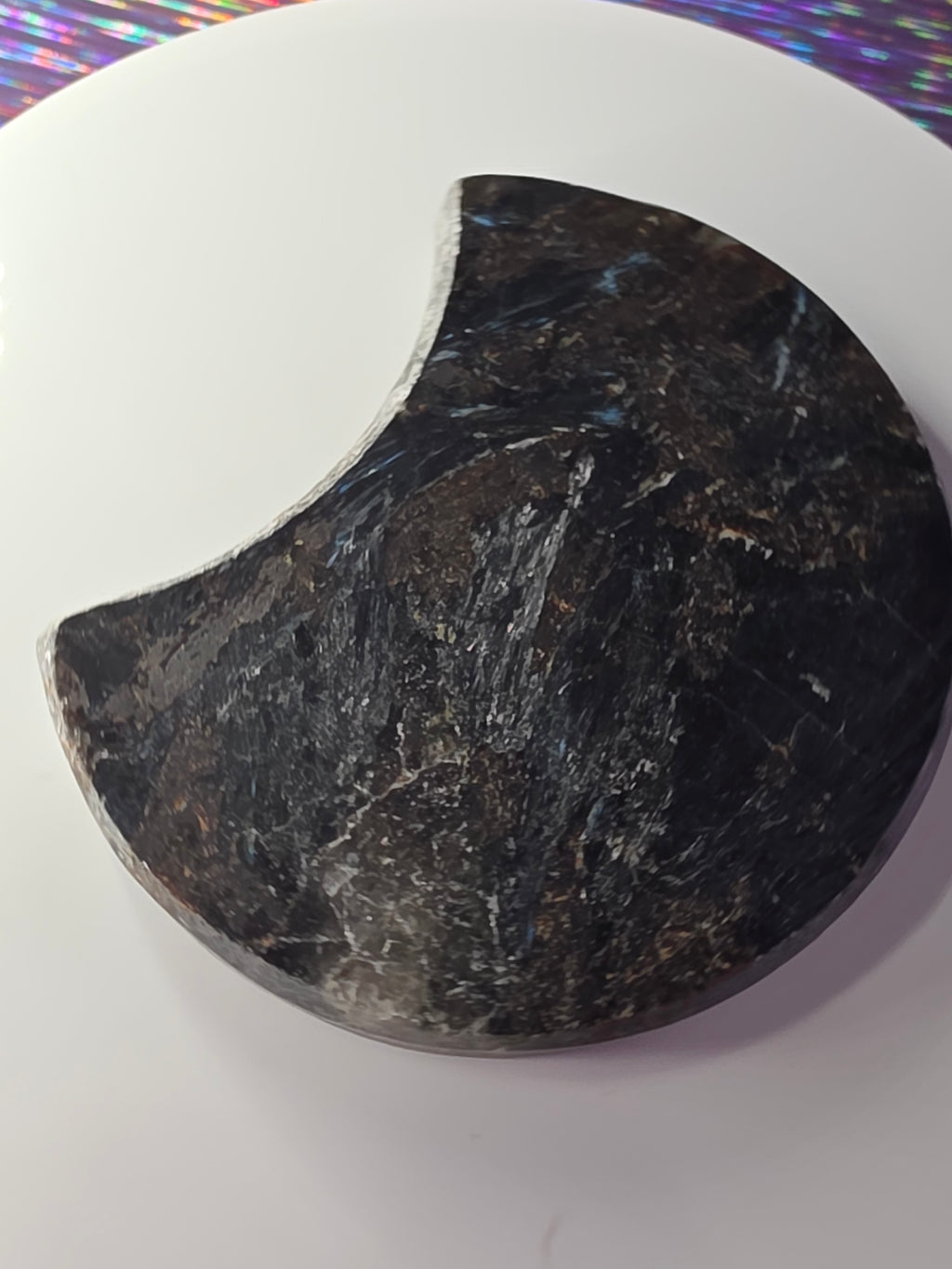 Arfvedsonite with Garnet Moon D