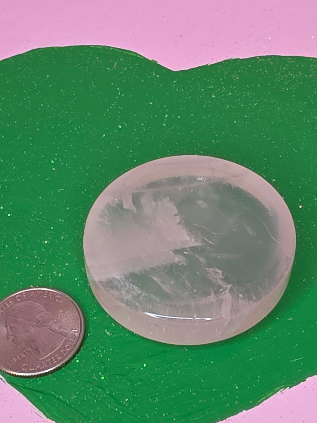Rose Quartz Sphere Holder A