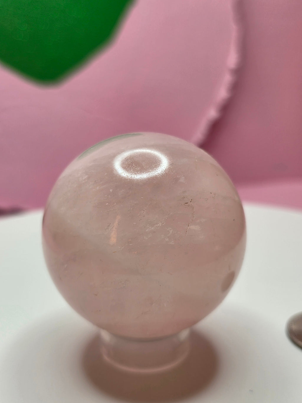 Rose Quartz Sphere A