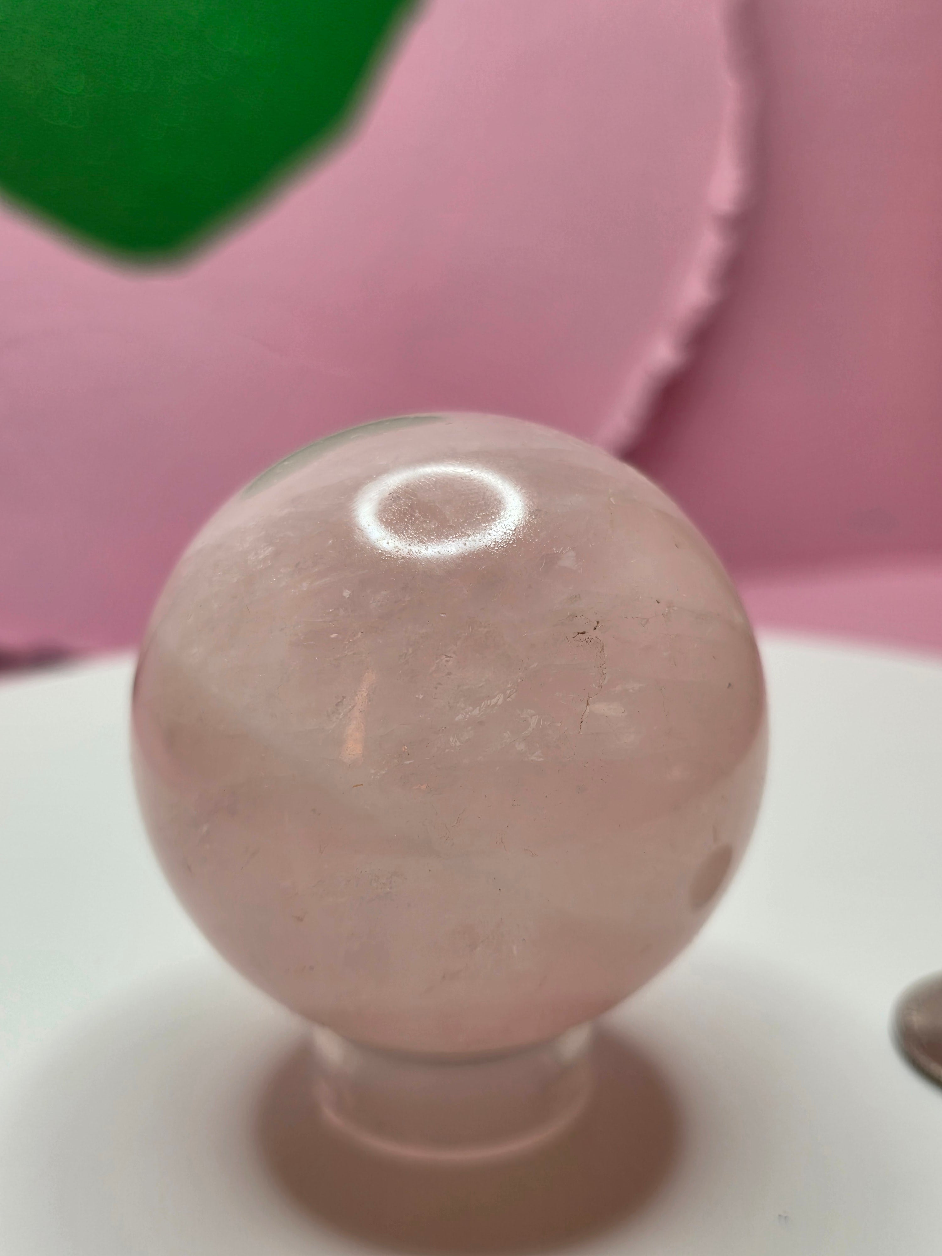 Rose Quartz Sphere A