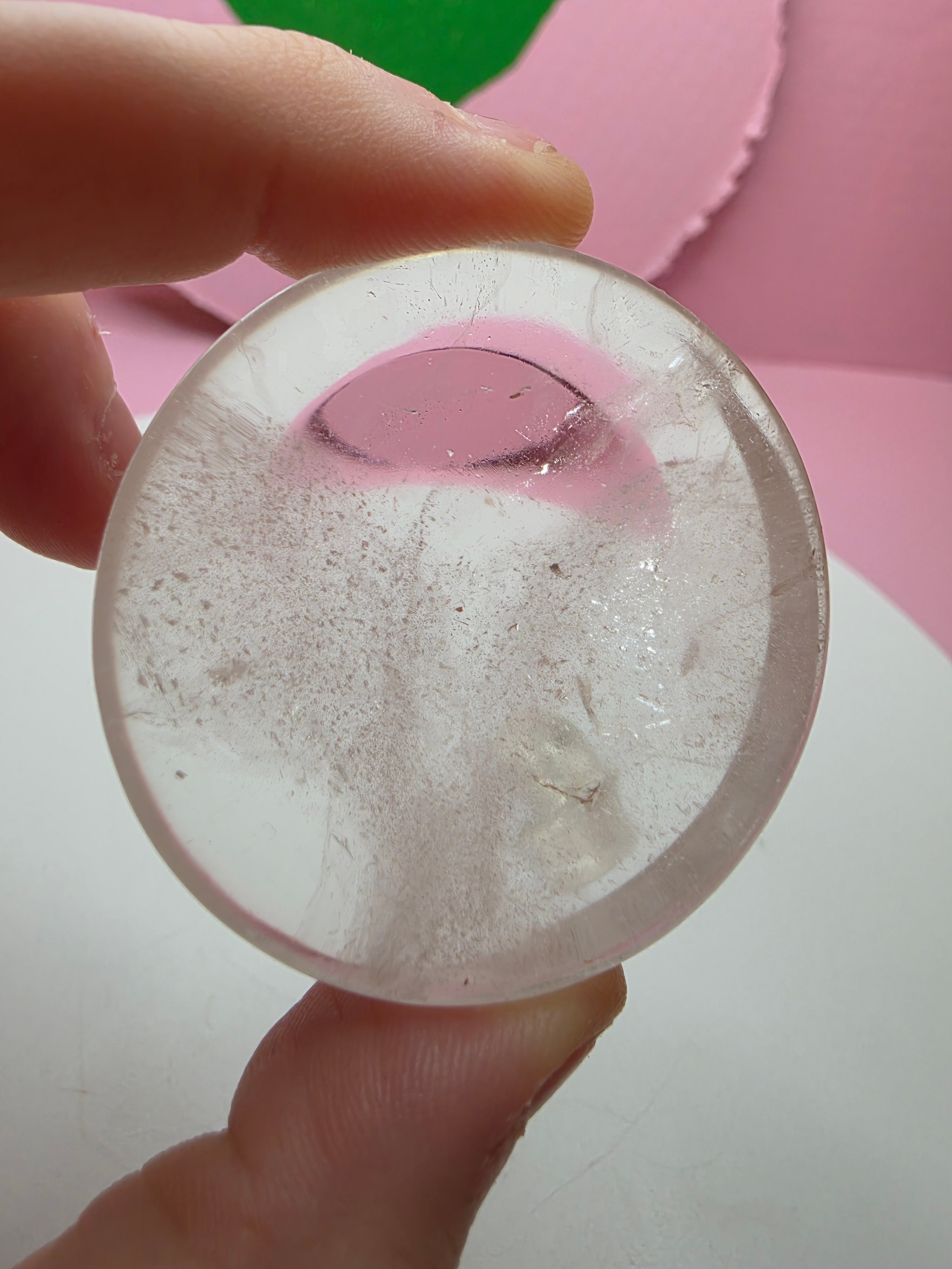 Clear Quartz Sphere Holder A