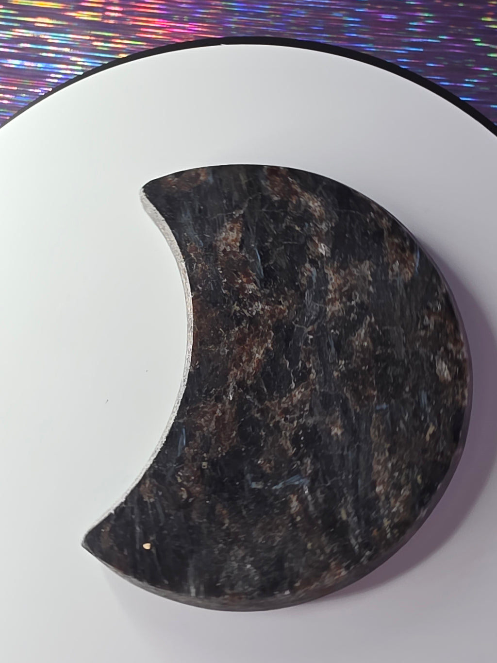 Arfvedsonite with Garnet Moon C