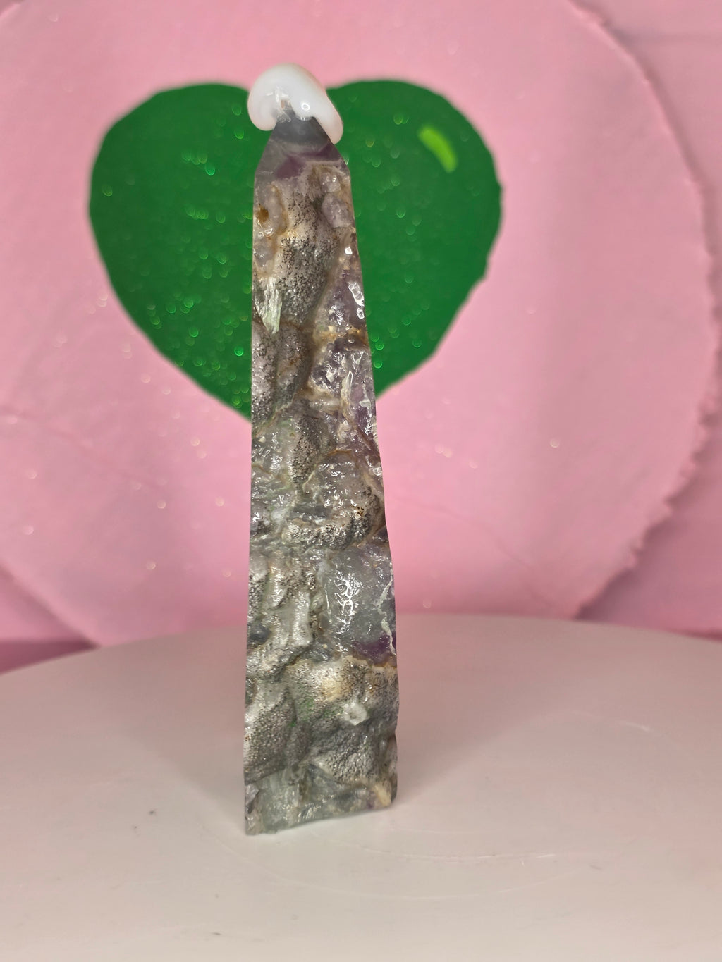 Fluorite Partial Rough Tower