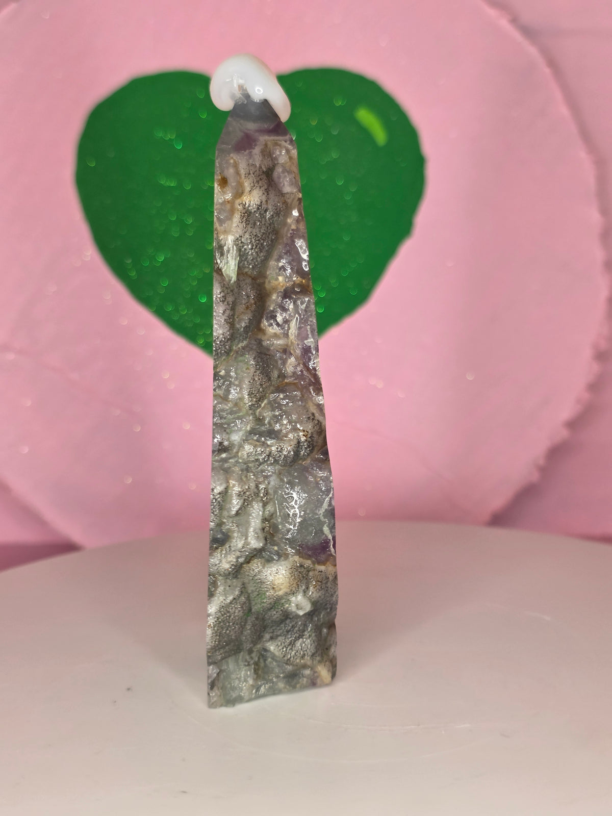 Fluorite Partial Rough Tower