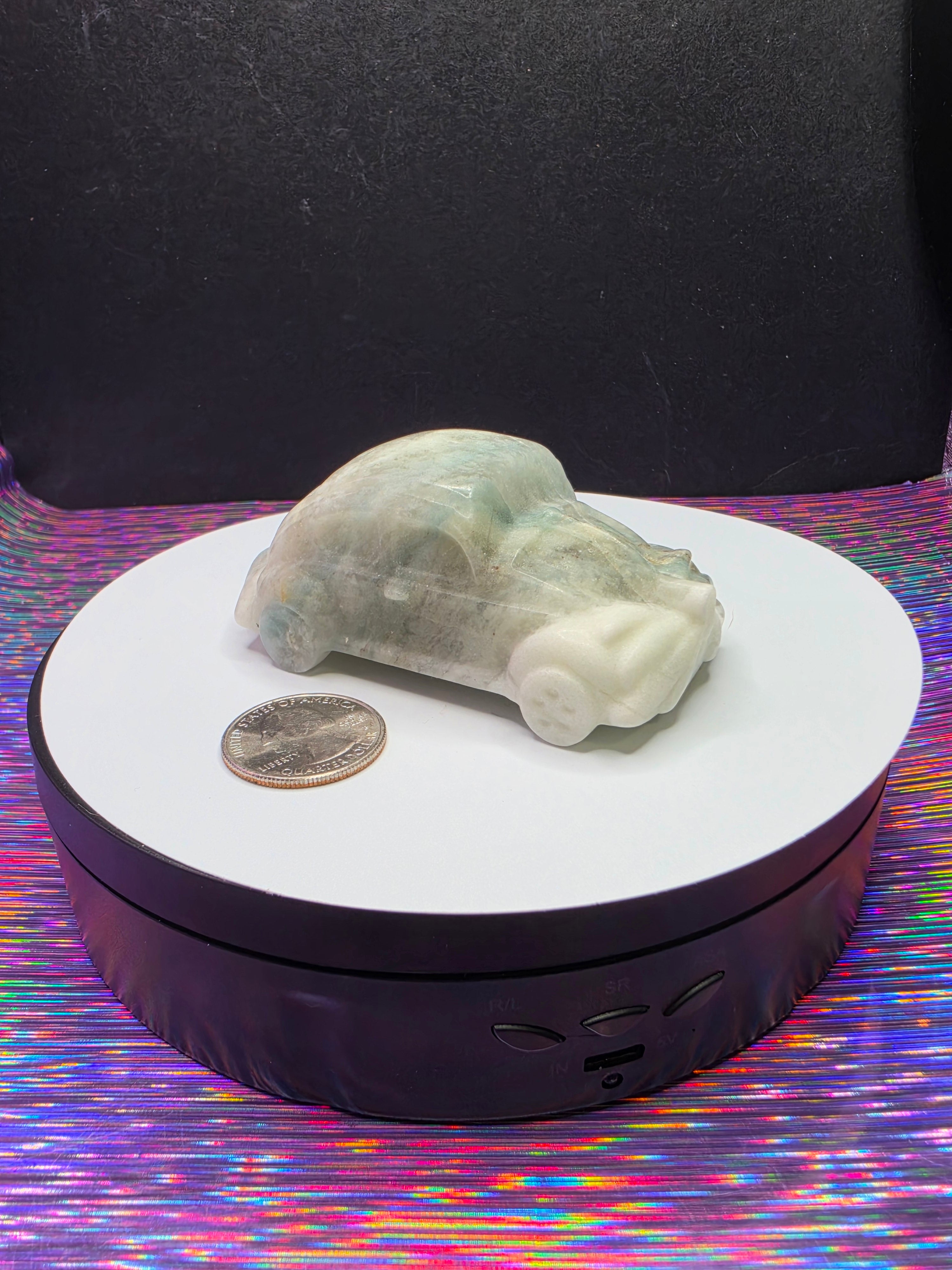 Sky Blue Calcite Buggy Car C
