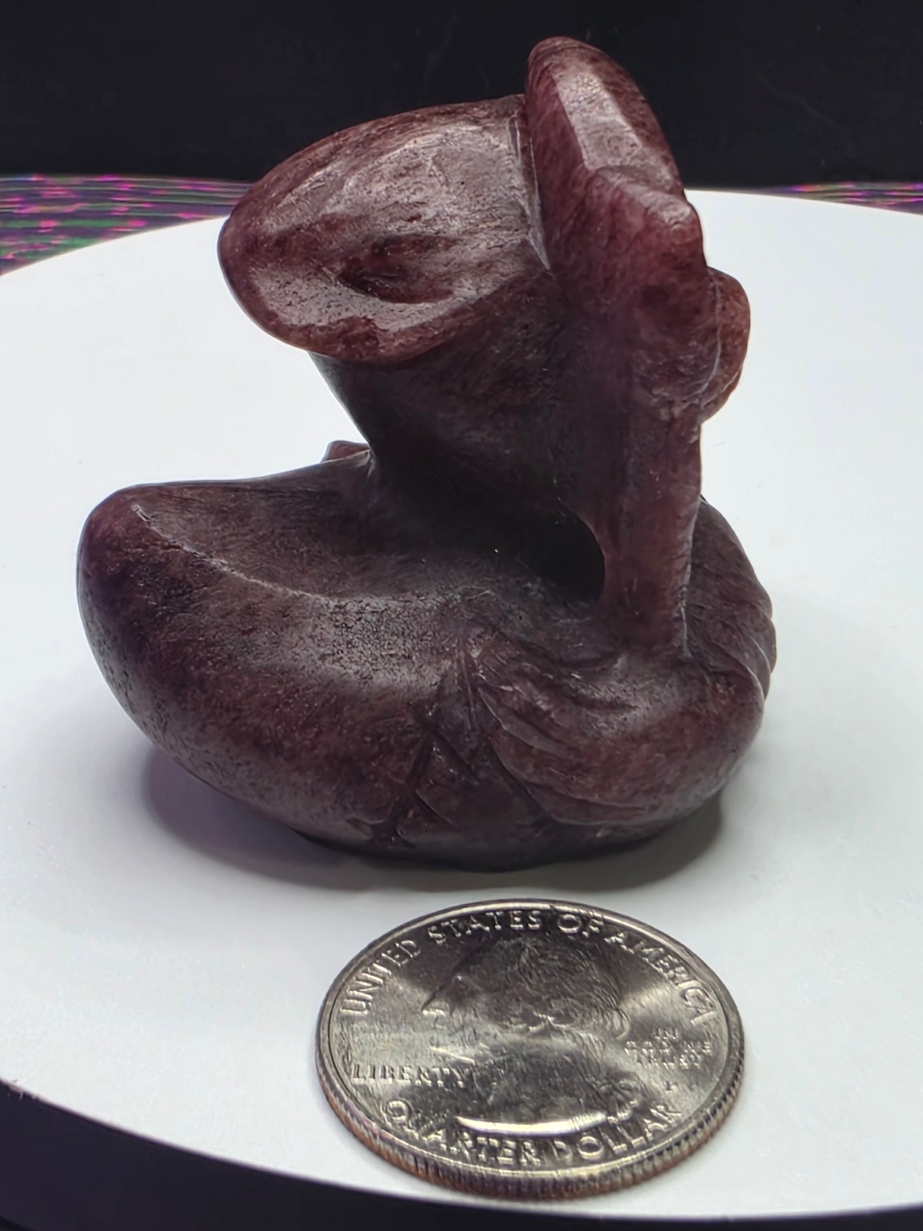 Strawberry Quartz Grim Reaper Duck B