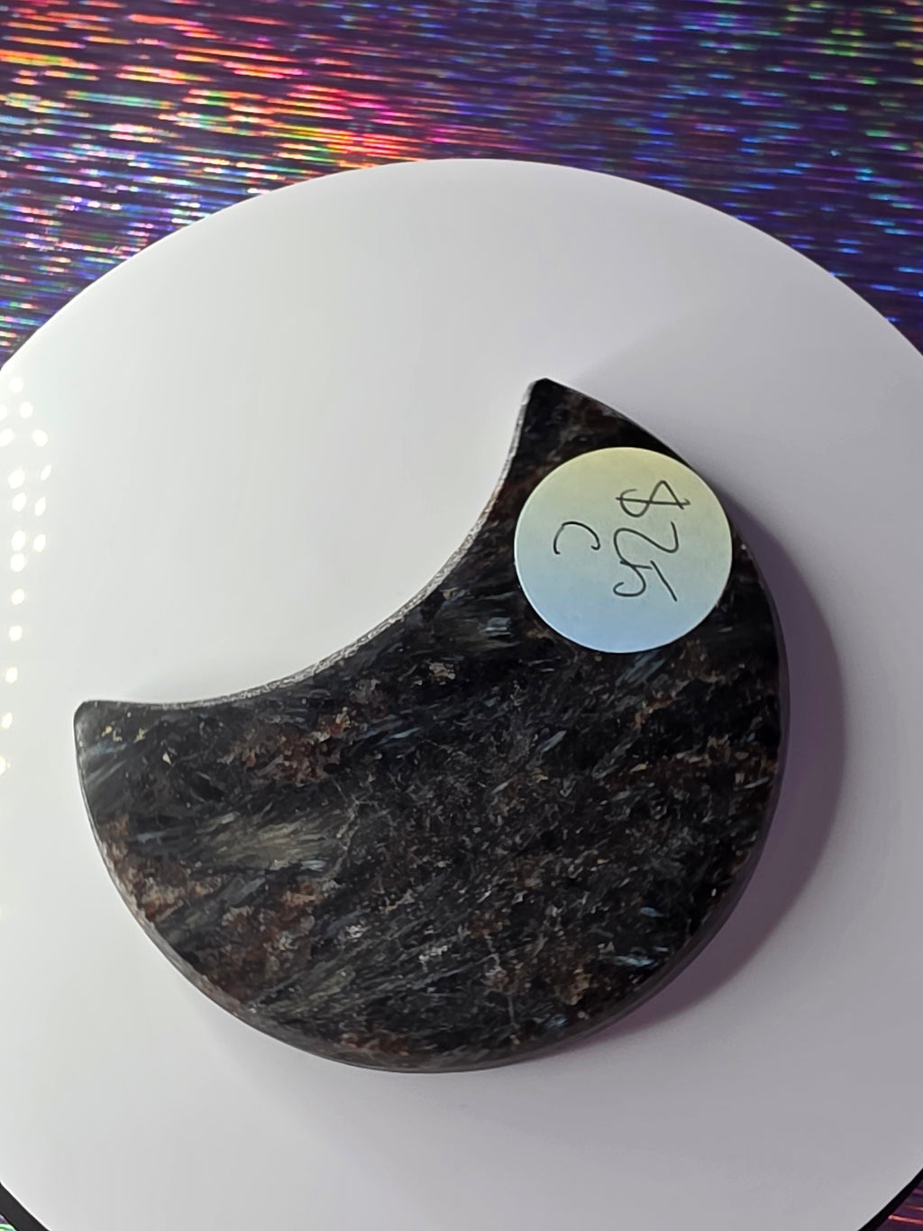 Arfvedsonite with Garnet Moon C