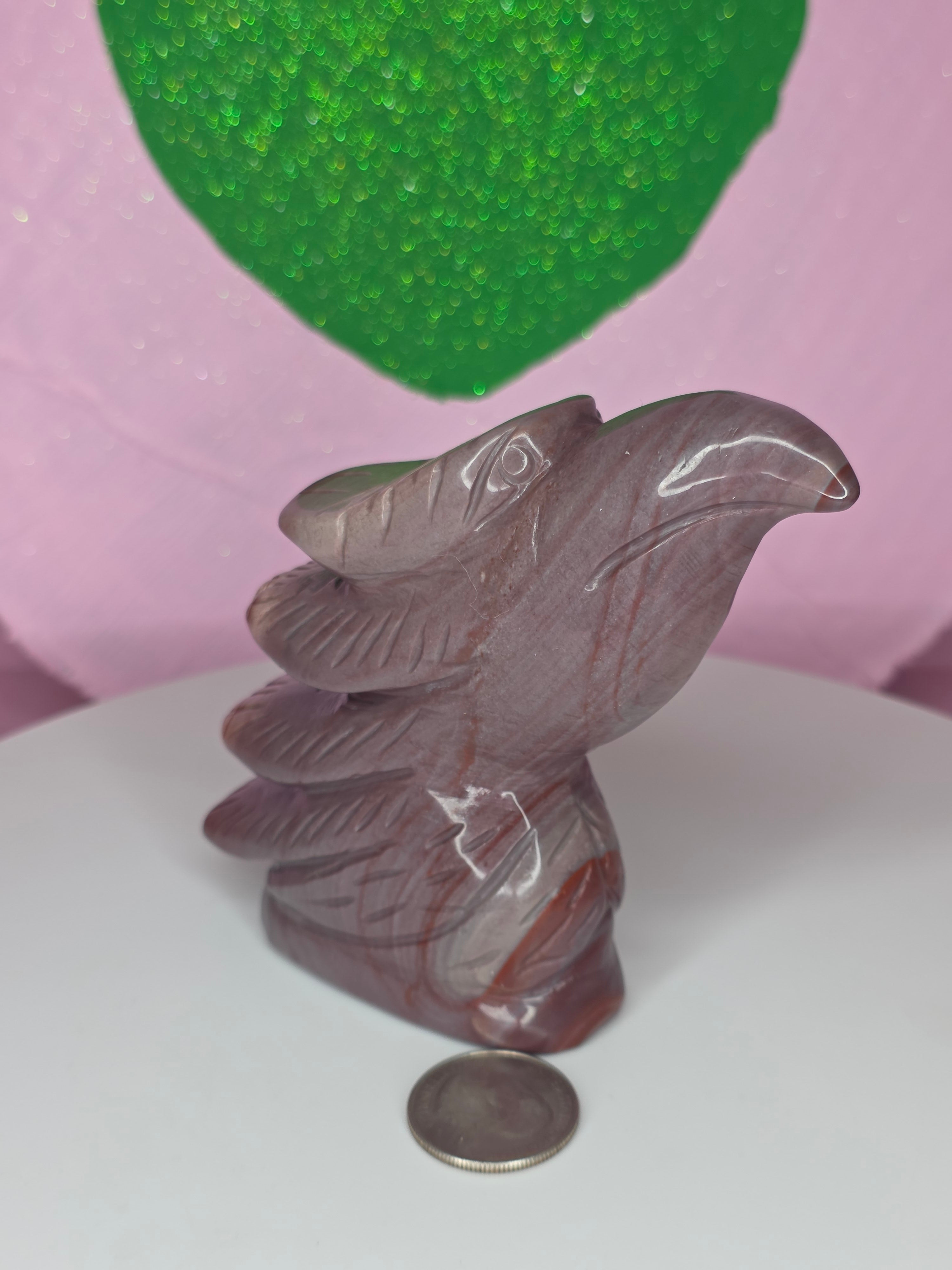 Mookaite Jasper Eagle Head C