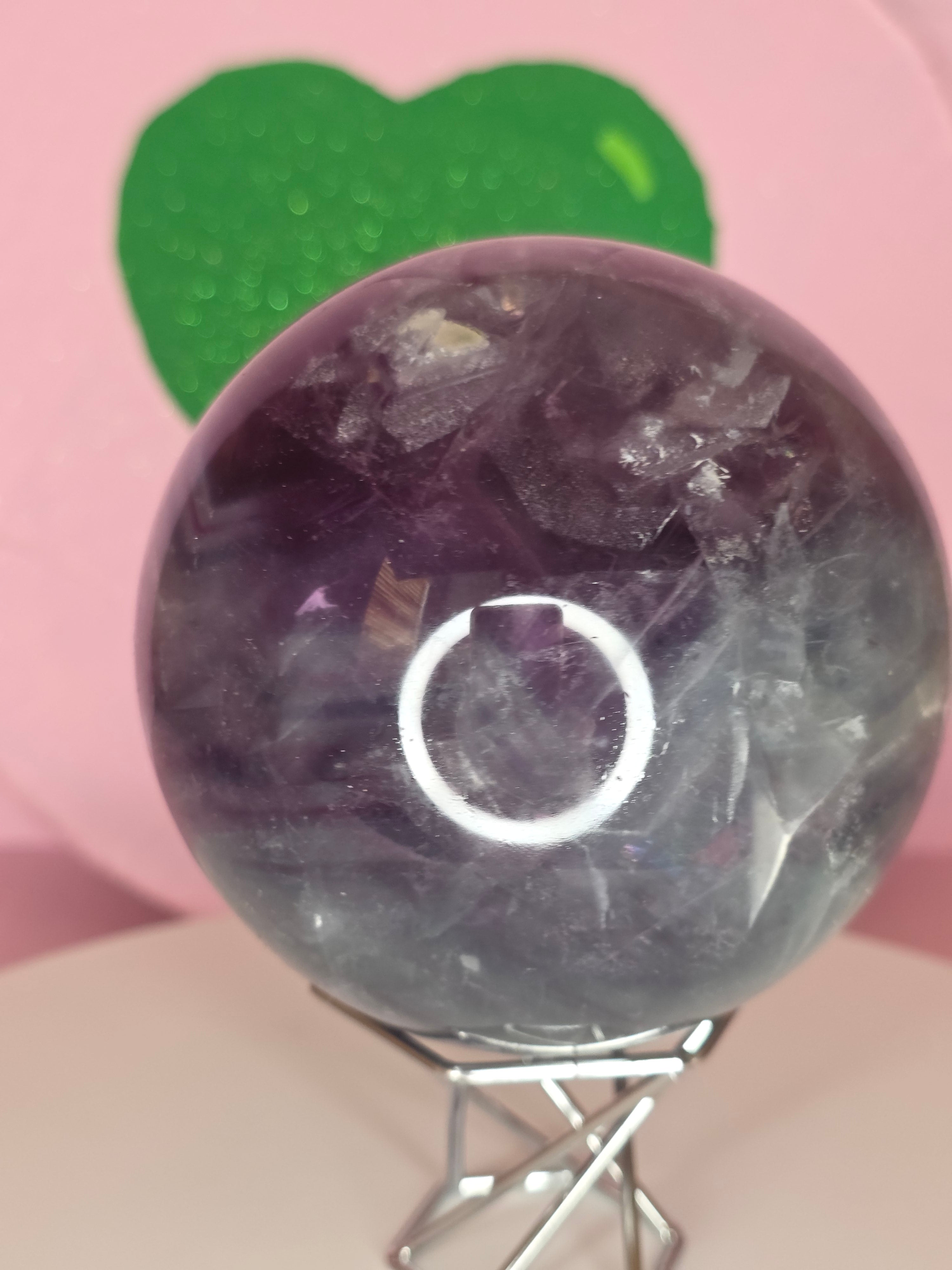 Large Fluorite Sphere B