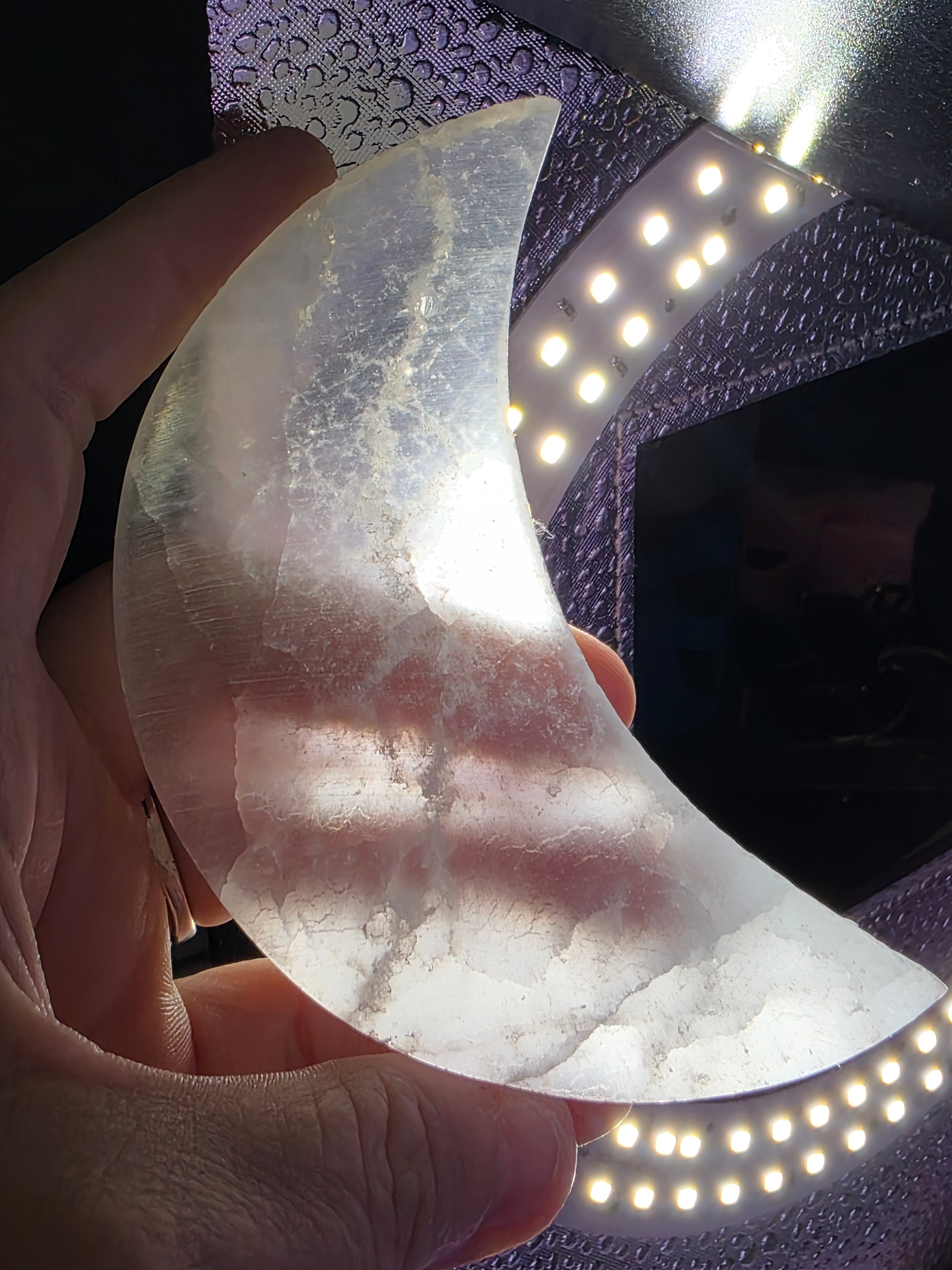 Selenite Moon B