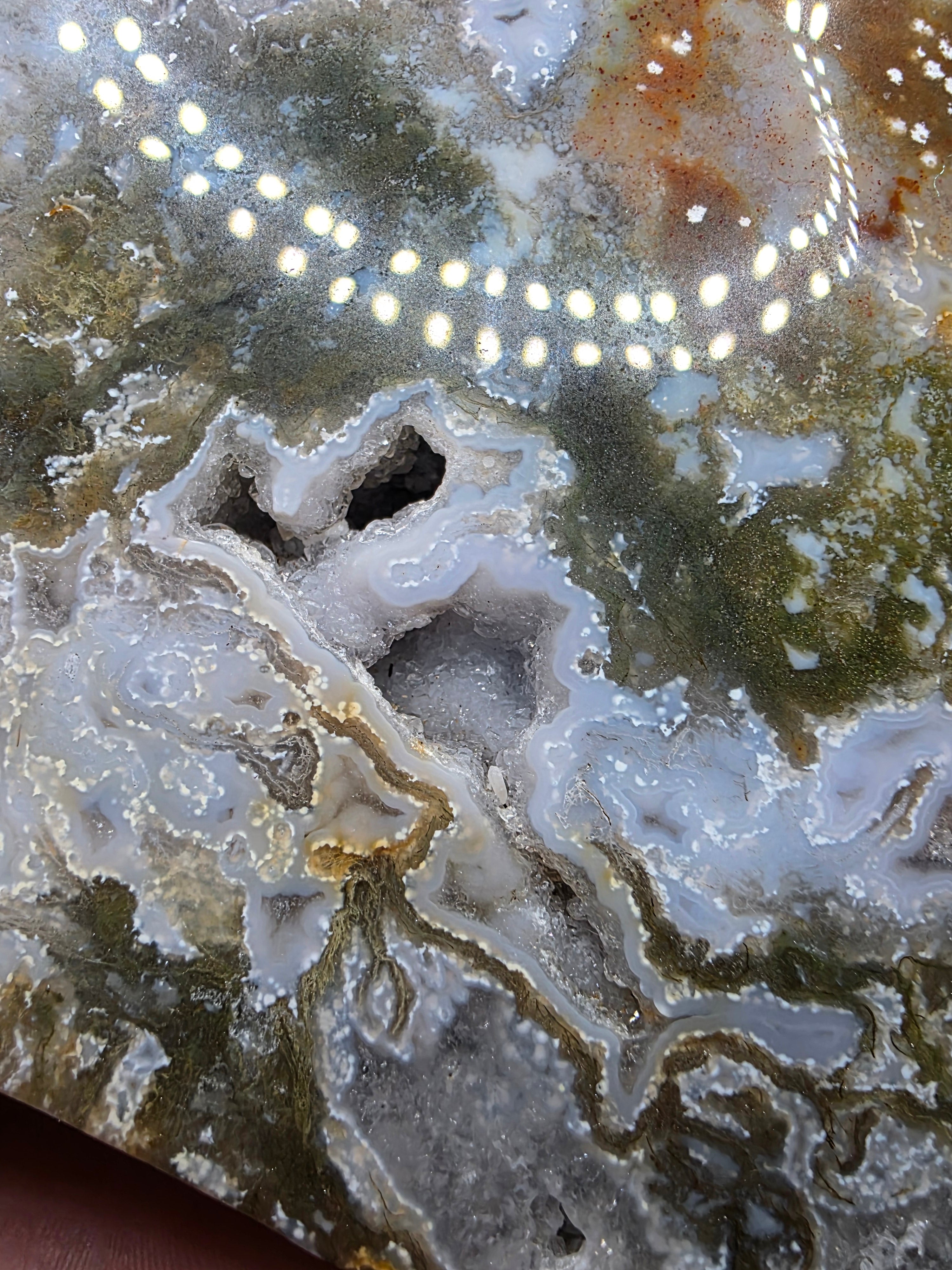 Moss Agate Moon F