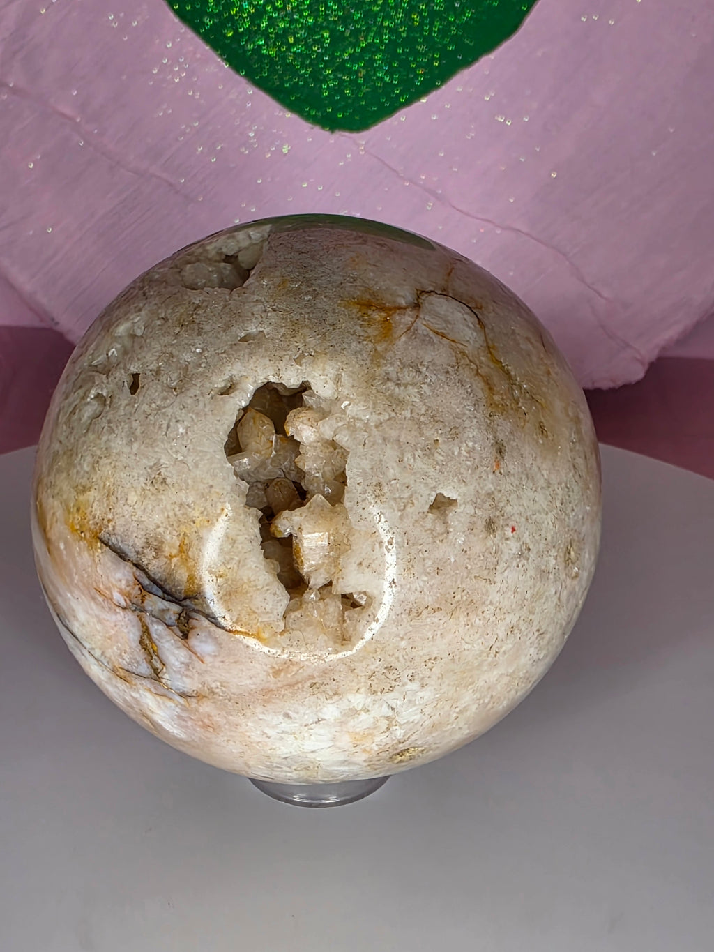 Pink Amethyst Sphere C