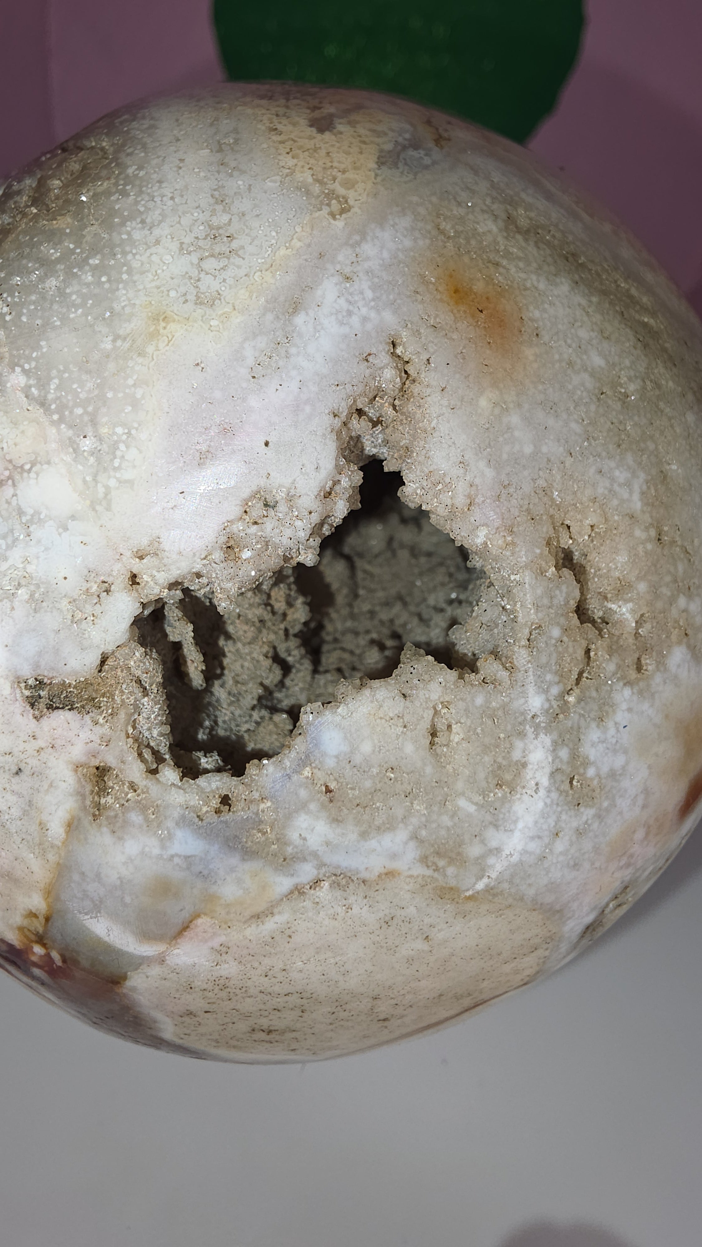 Pink Amethyst Sphere F