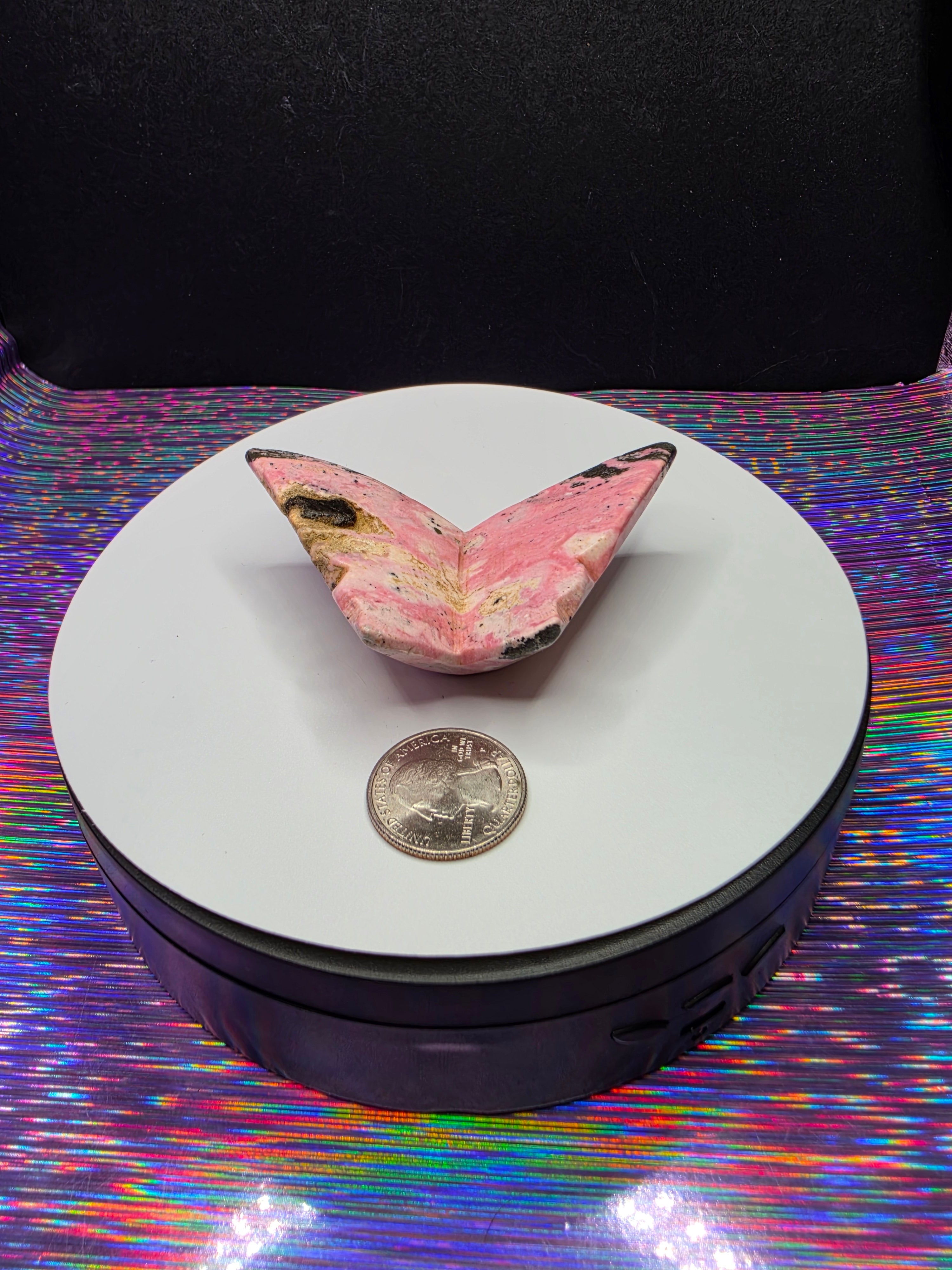 Peruvian Rhodonite Butterfly A