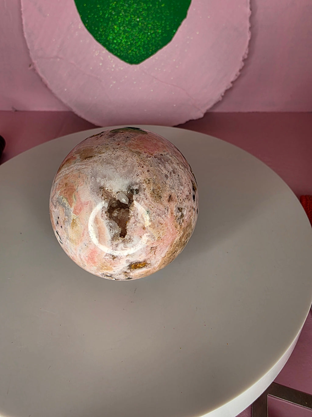Peruvian Rhodonite Sphere A