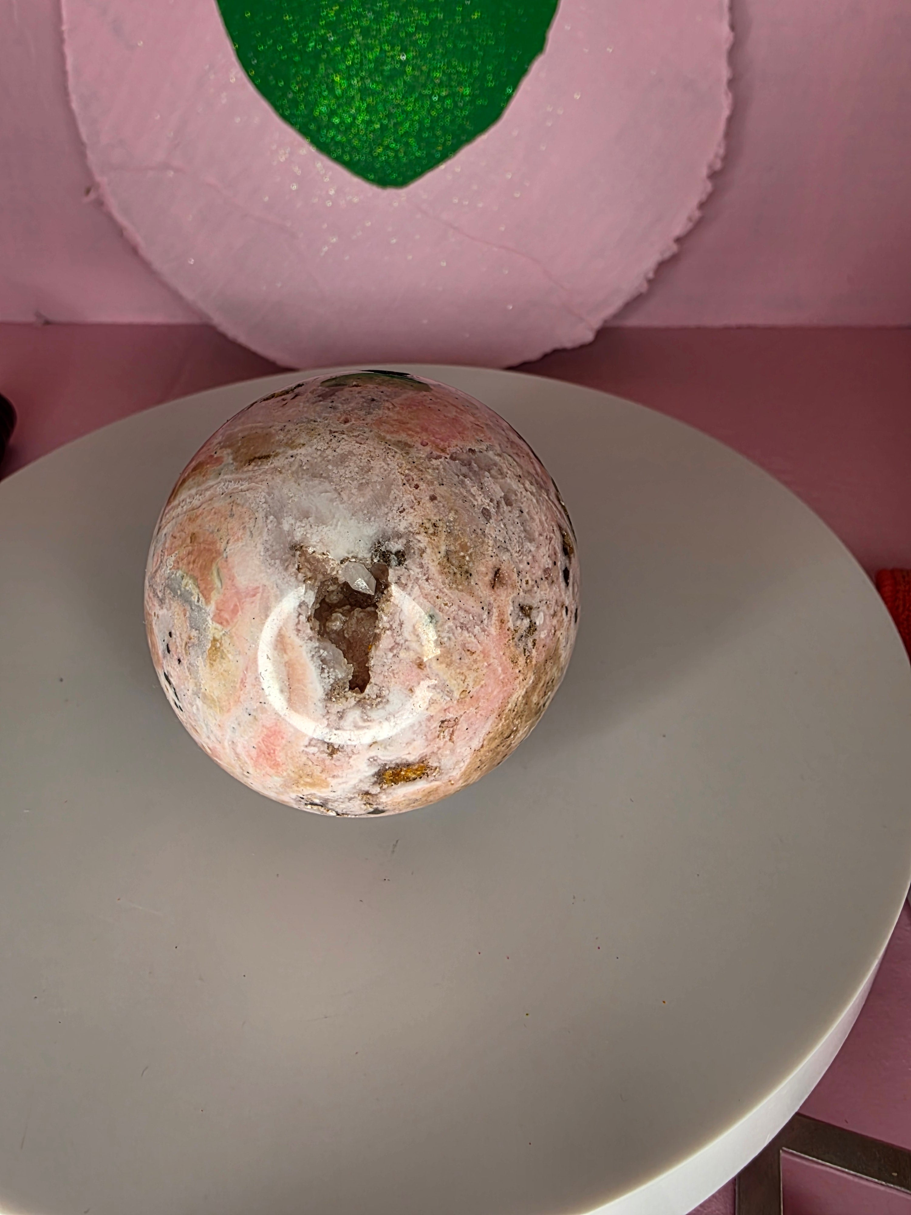 Peruvian Rhodonite Sphere A
