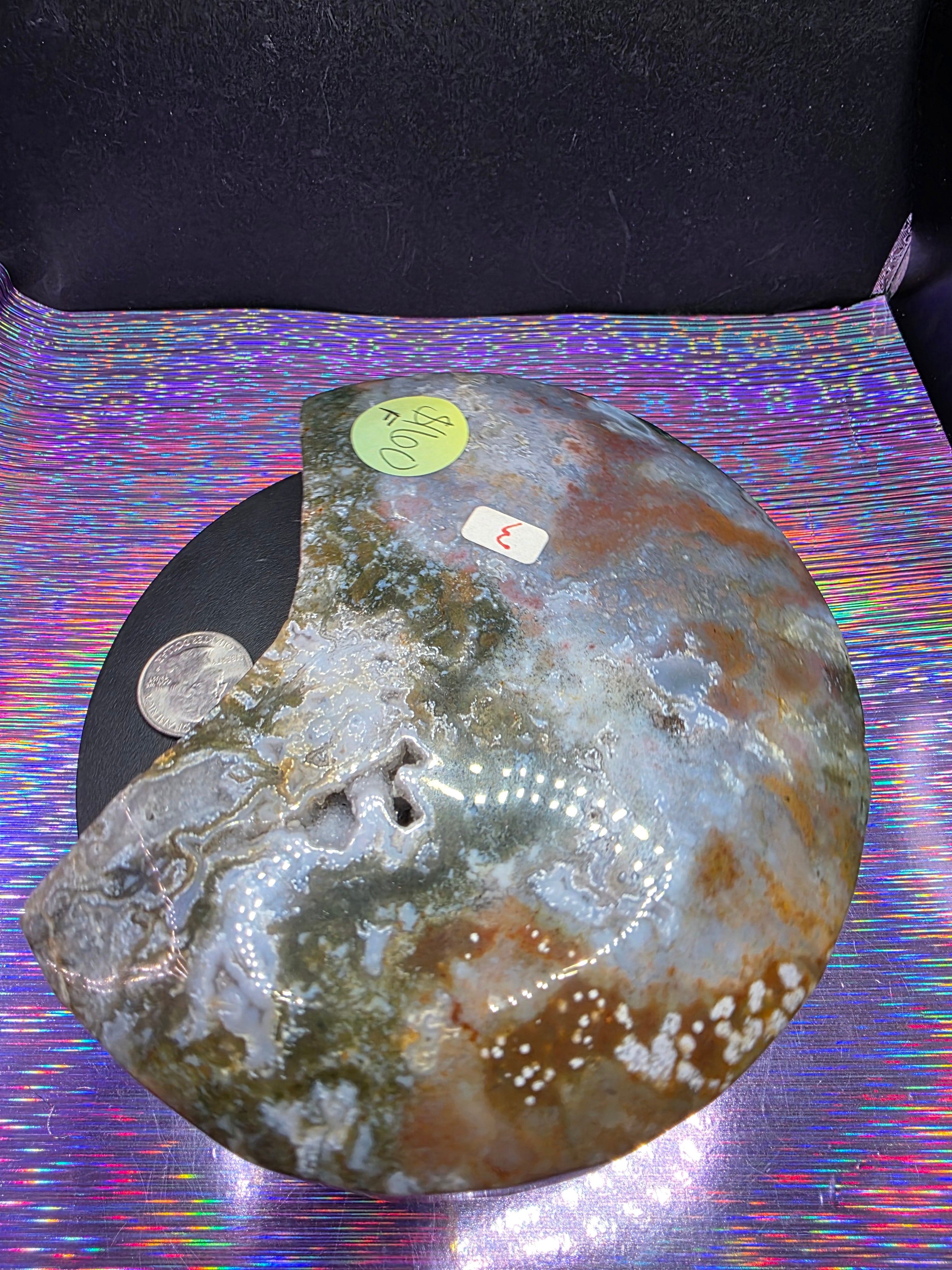 Moss Agate Moon F