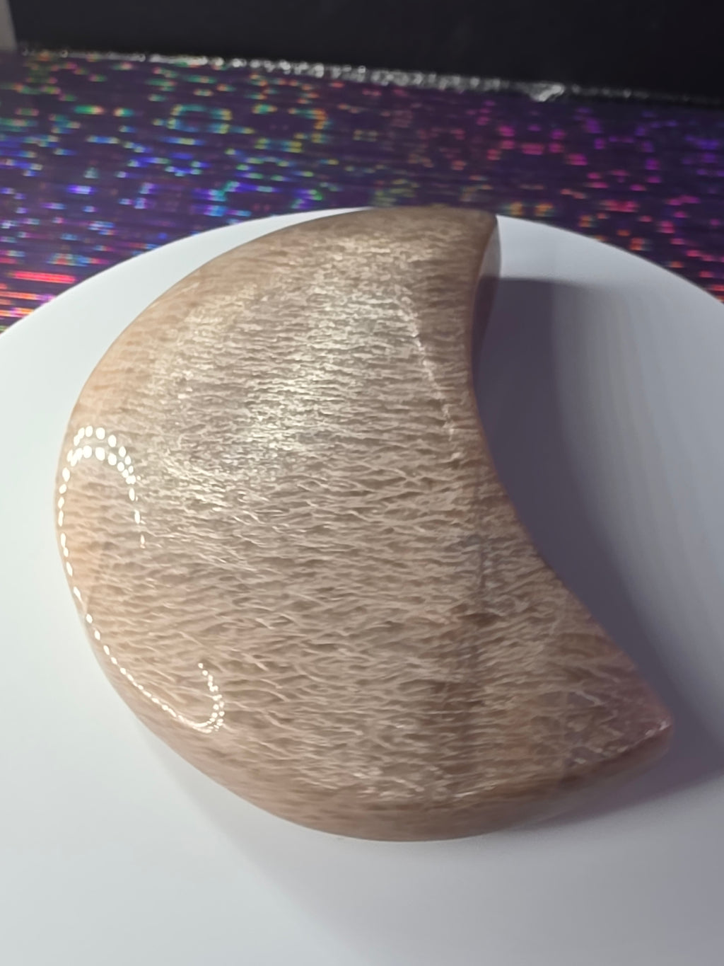 Peach Moonstone Moon B