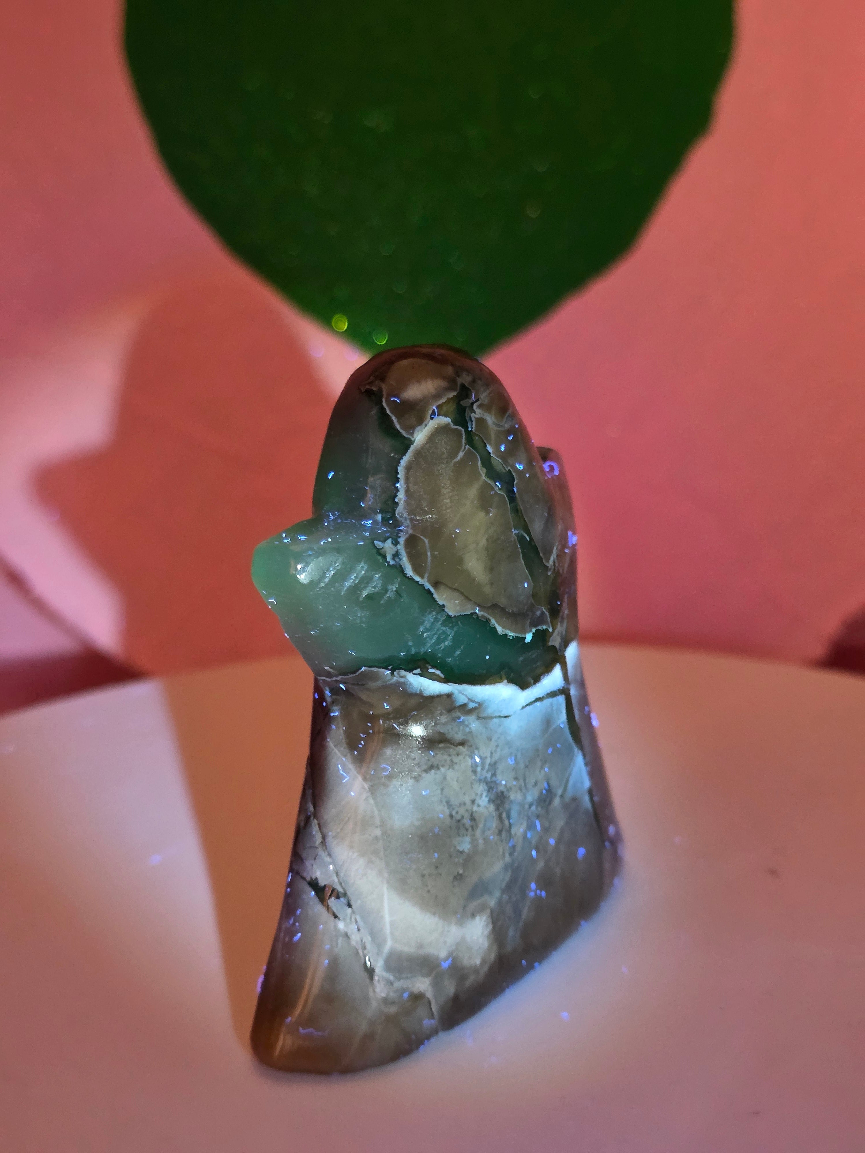 Volcano Agate Ghost B