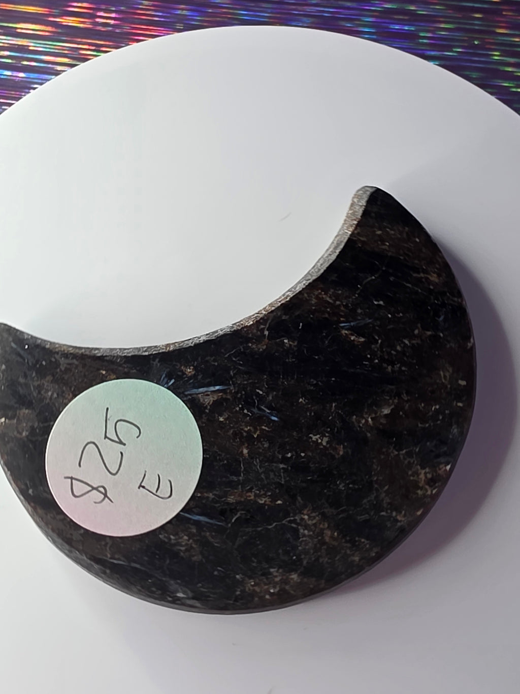 Arfvedsonite with Garnet Moon E