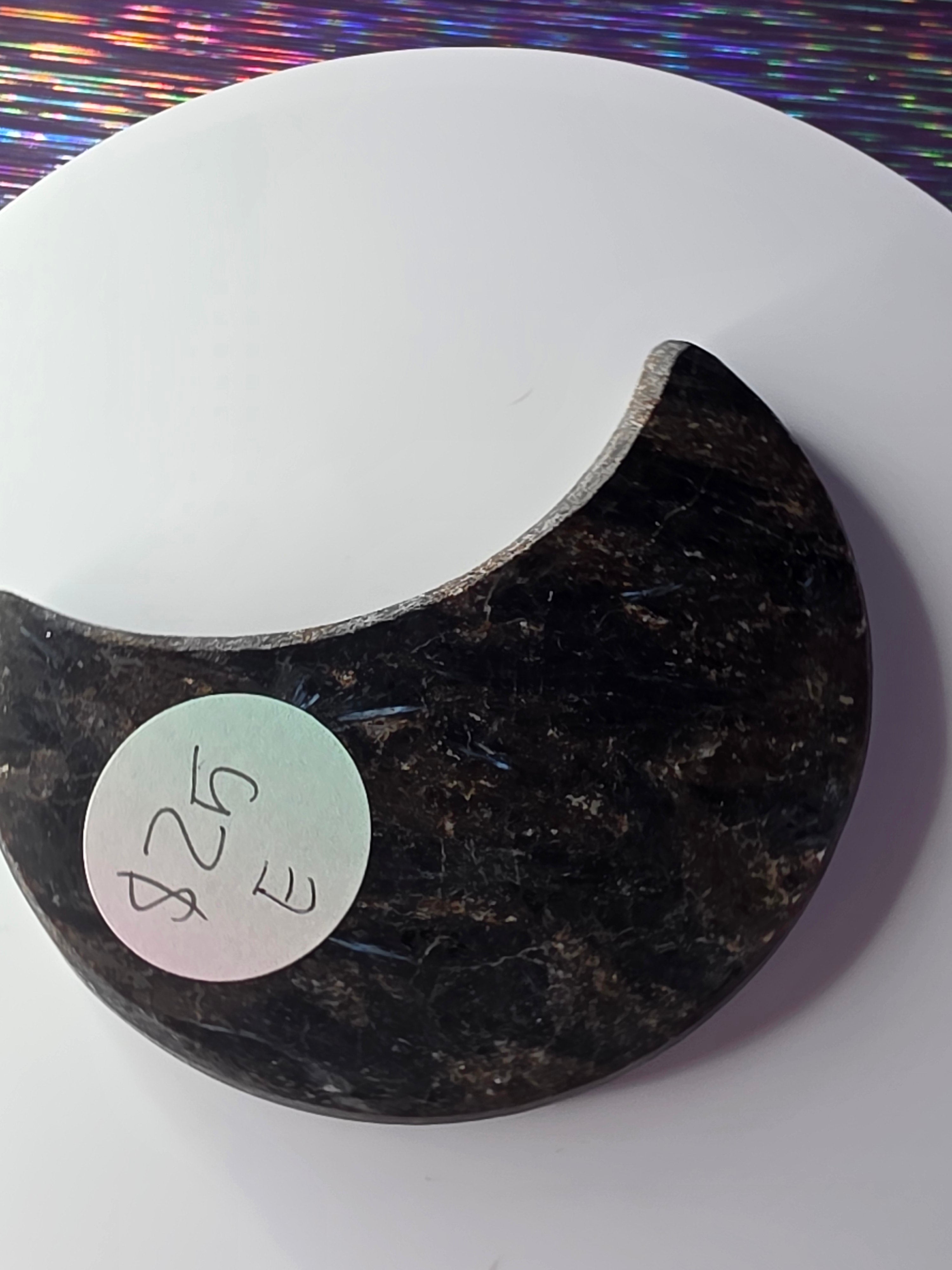 Arfvedsonite with Garnet Moon E