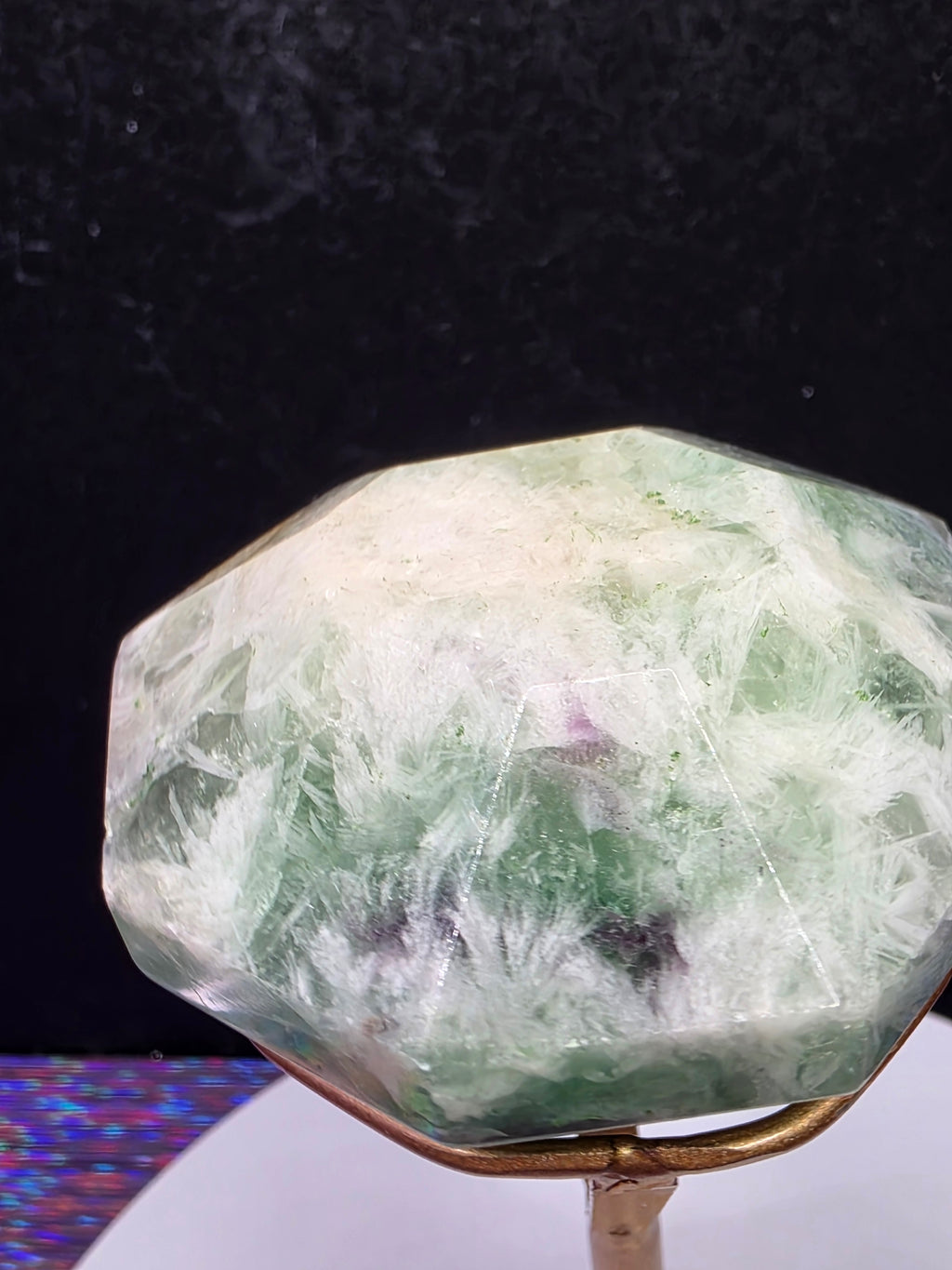 Feather Fluorite Diamond A