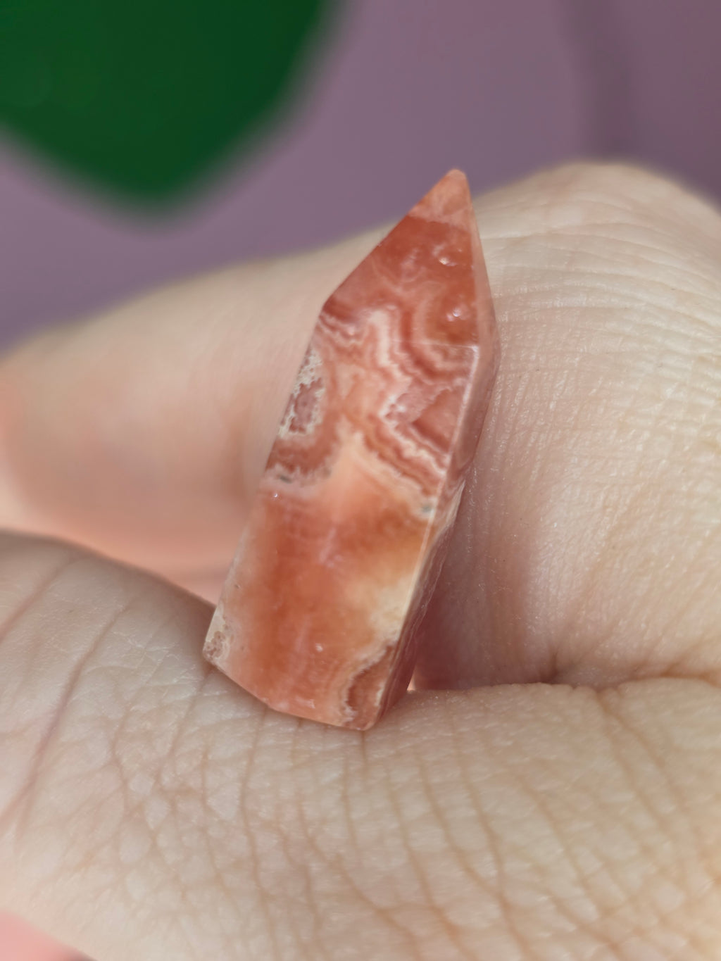 Rhodochrosite Baby Tower A