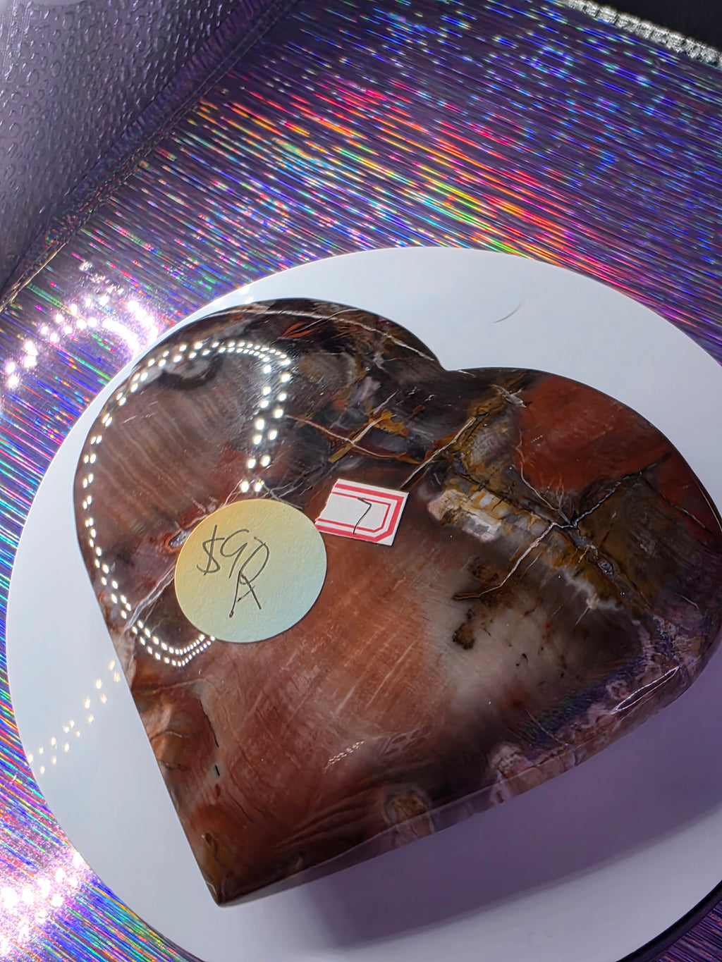 Petrified Wood Heart