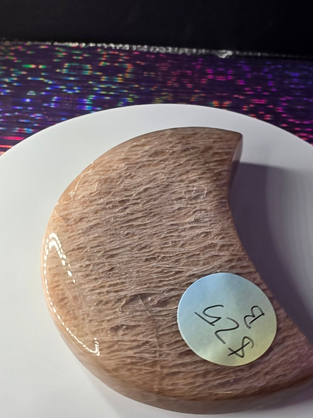 Peach Moonstone Moon B