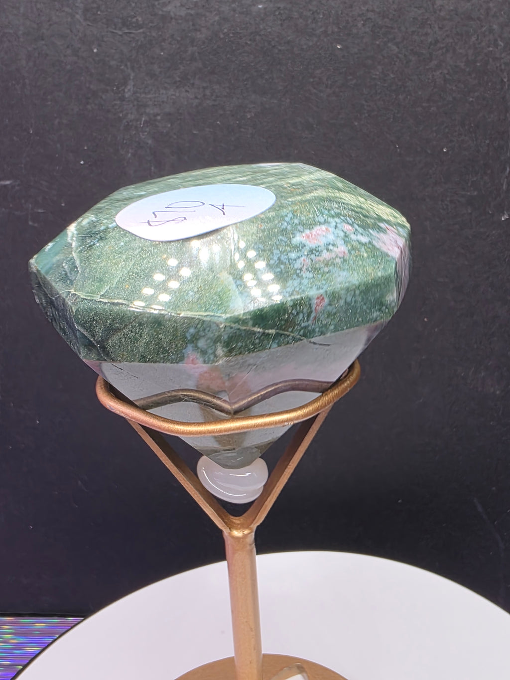 Ocean Jasper Moss Agate Diamond A