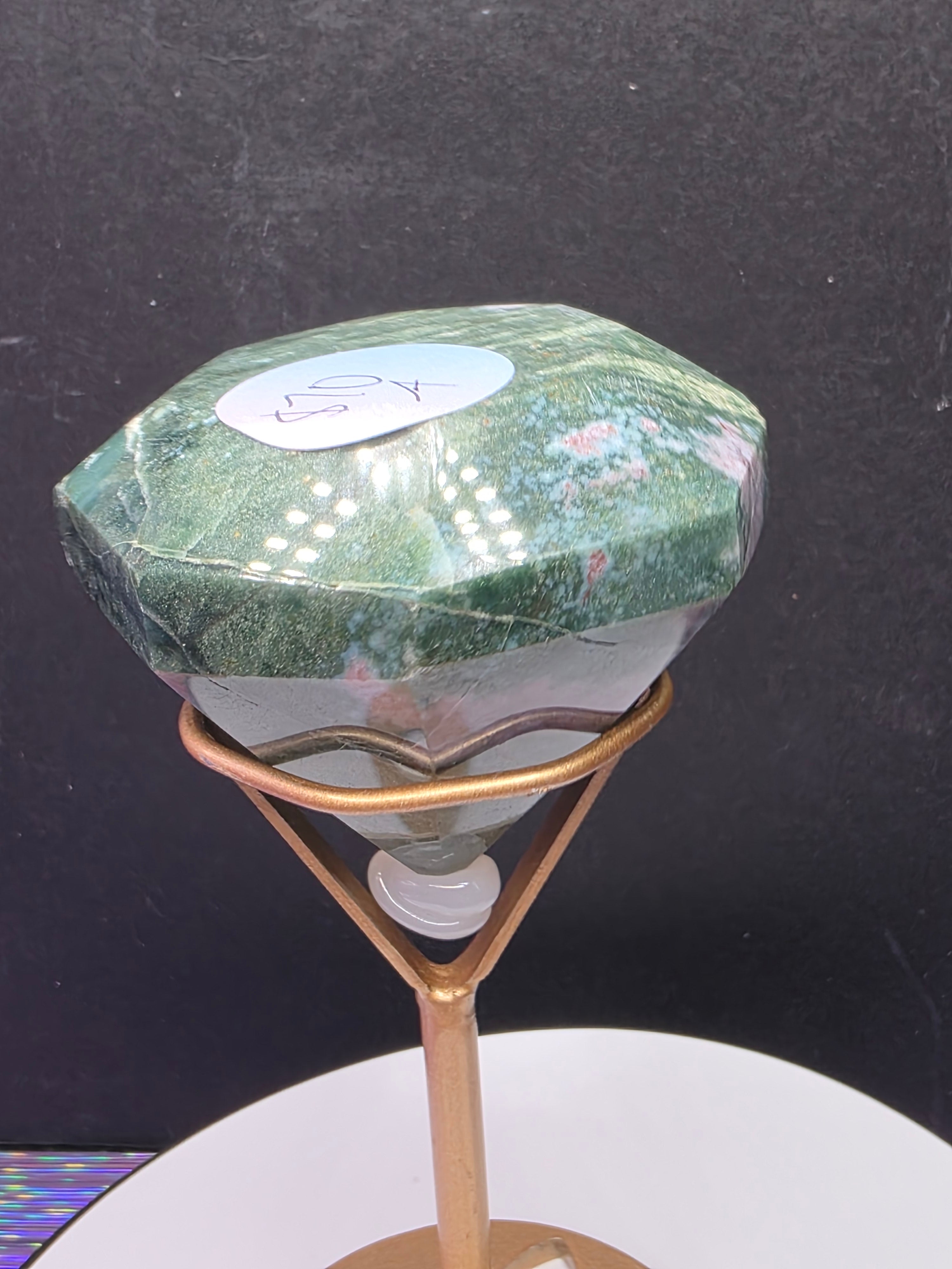 Ocean Jasper Moss Agate Diamond A