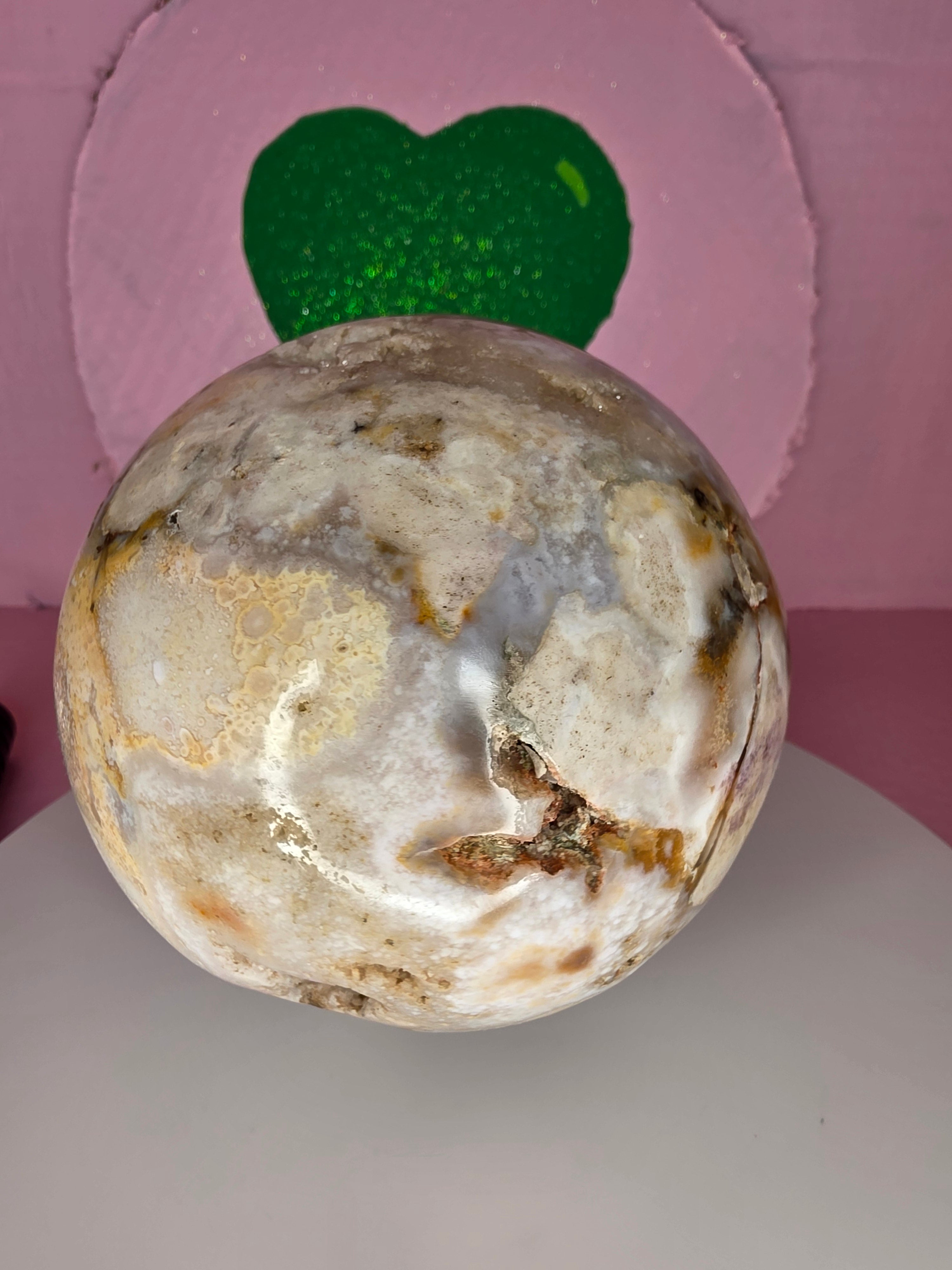 Pink Amethyst Sphere F