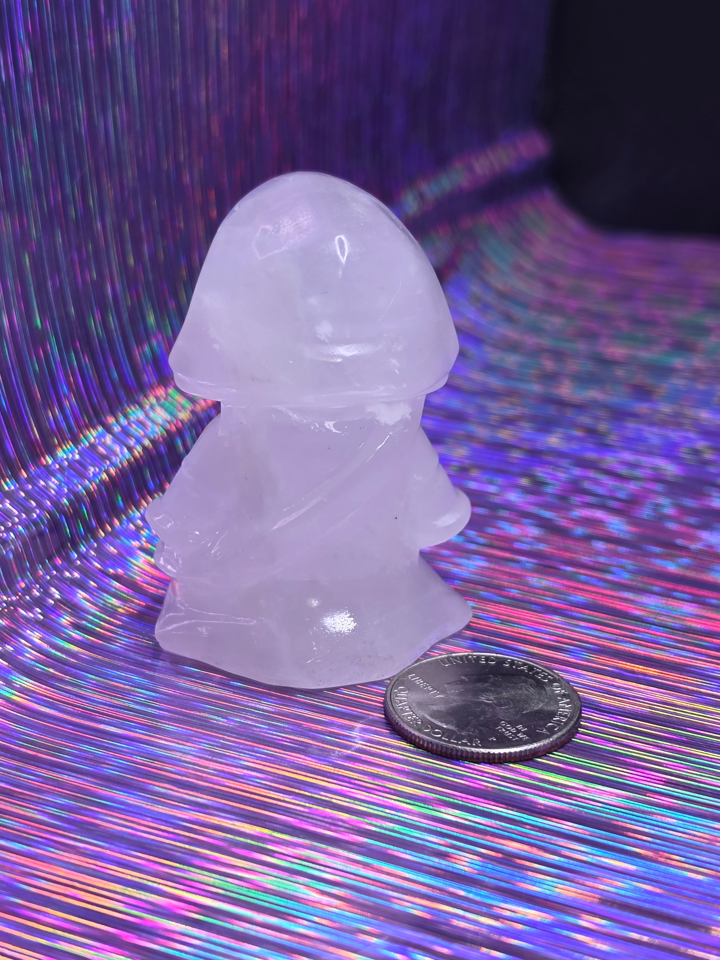 Clear Quartz Mini Grim Reaper D