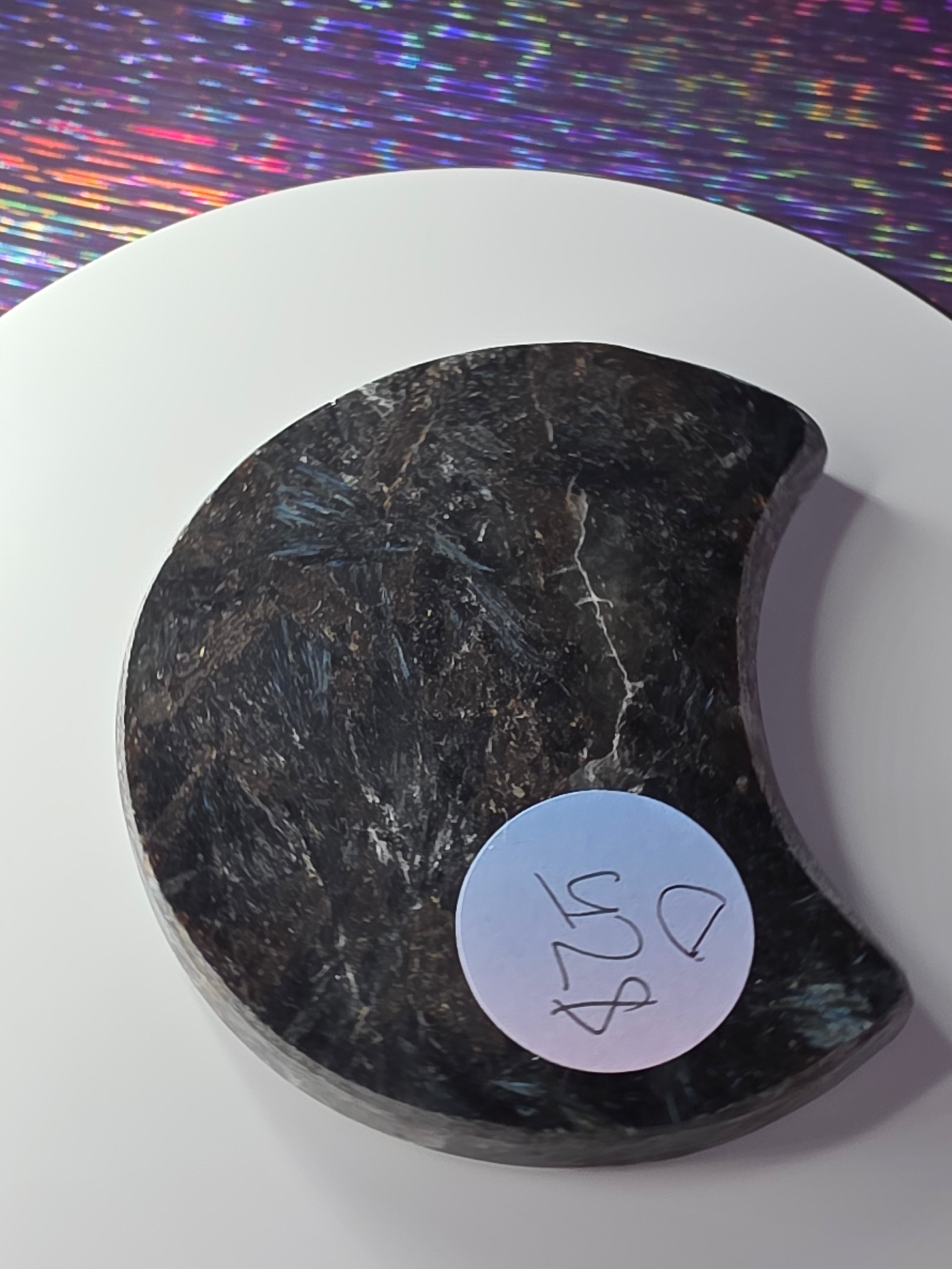 Arfvedsonite with Garnet Moon D