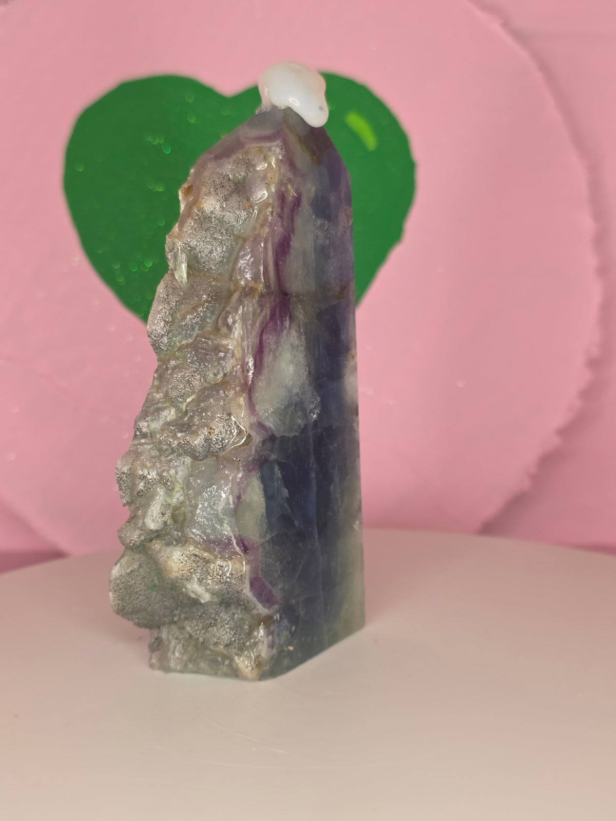 Fluorite Partial Rough Tower