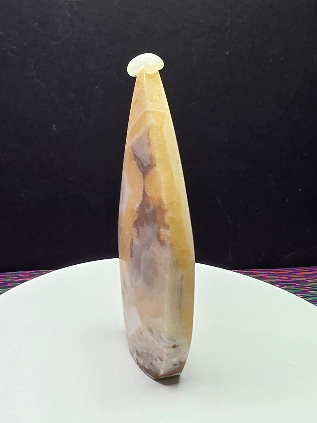 Yellow Calcite Teardrop A