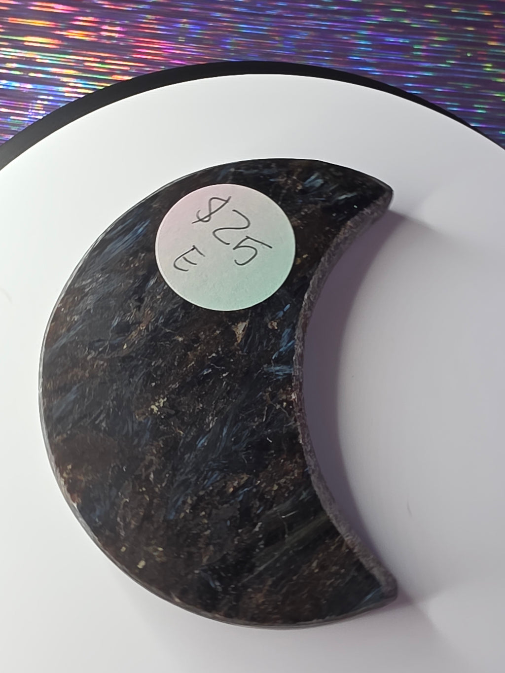 Arfvedsonite with Garnet Moon E