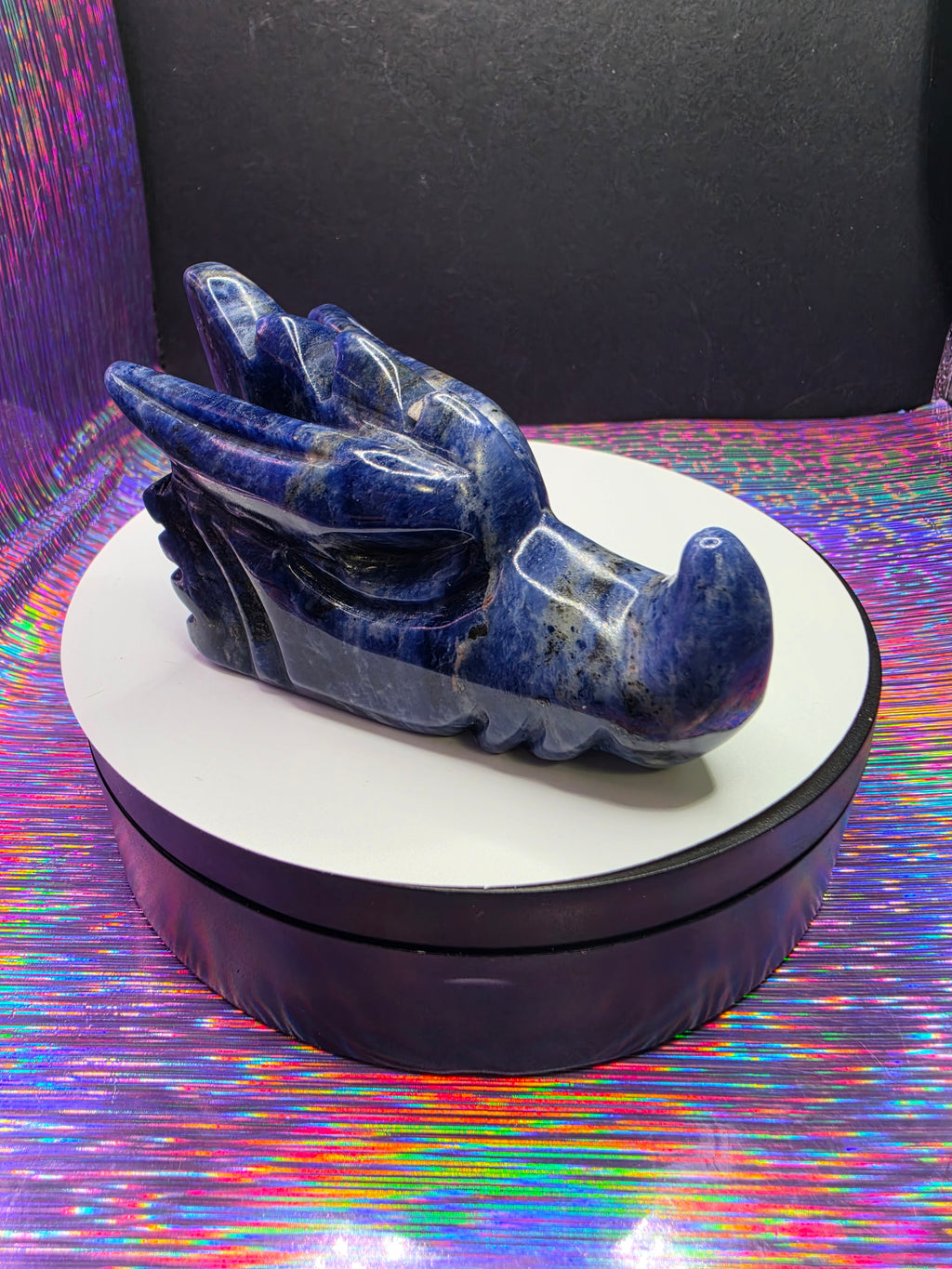 Sodalite Dragonhead