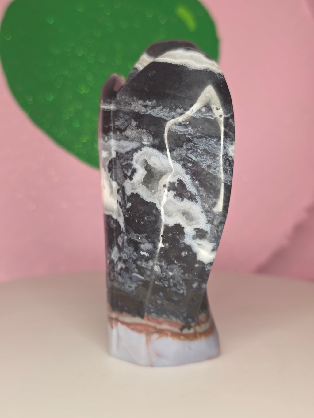 Ocean Jasper and Chalcedony Angel A