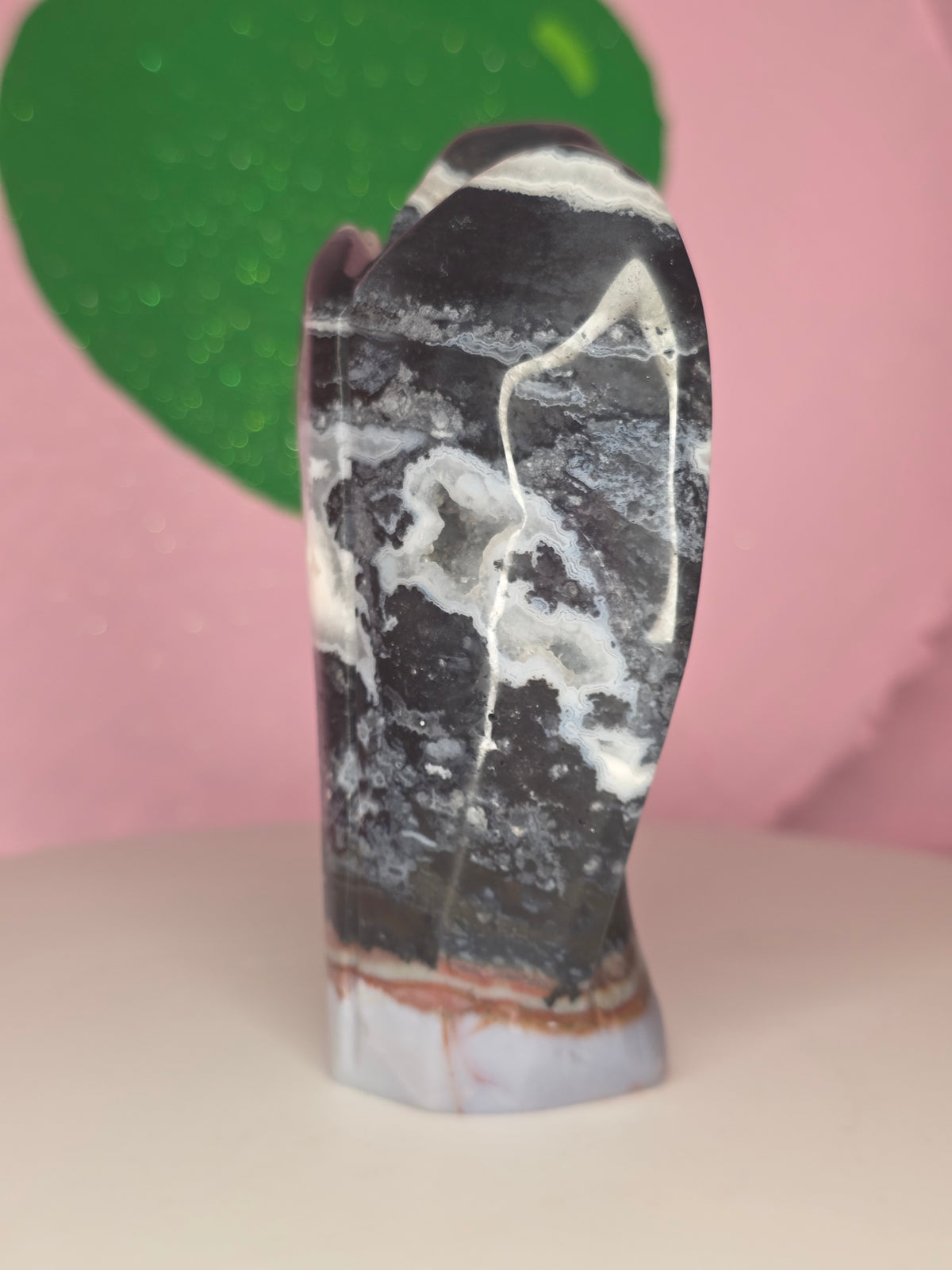 Ocean Jasper and Chalcedony Angel A