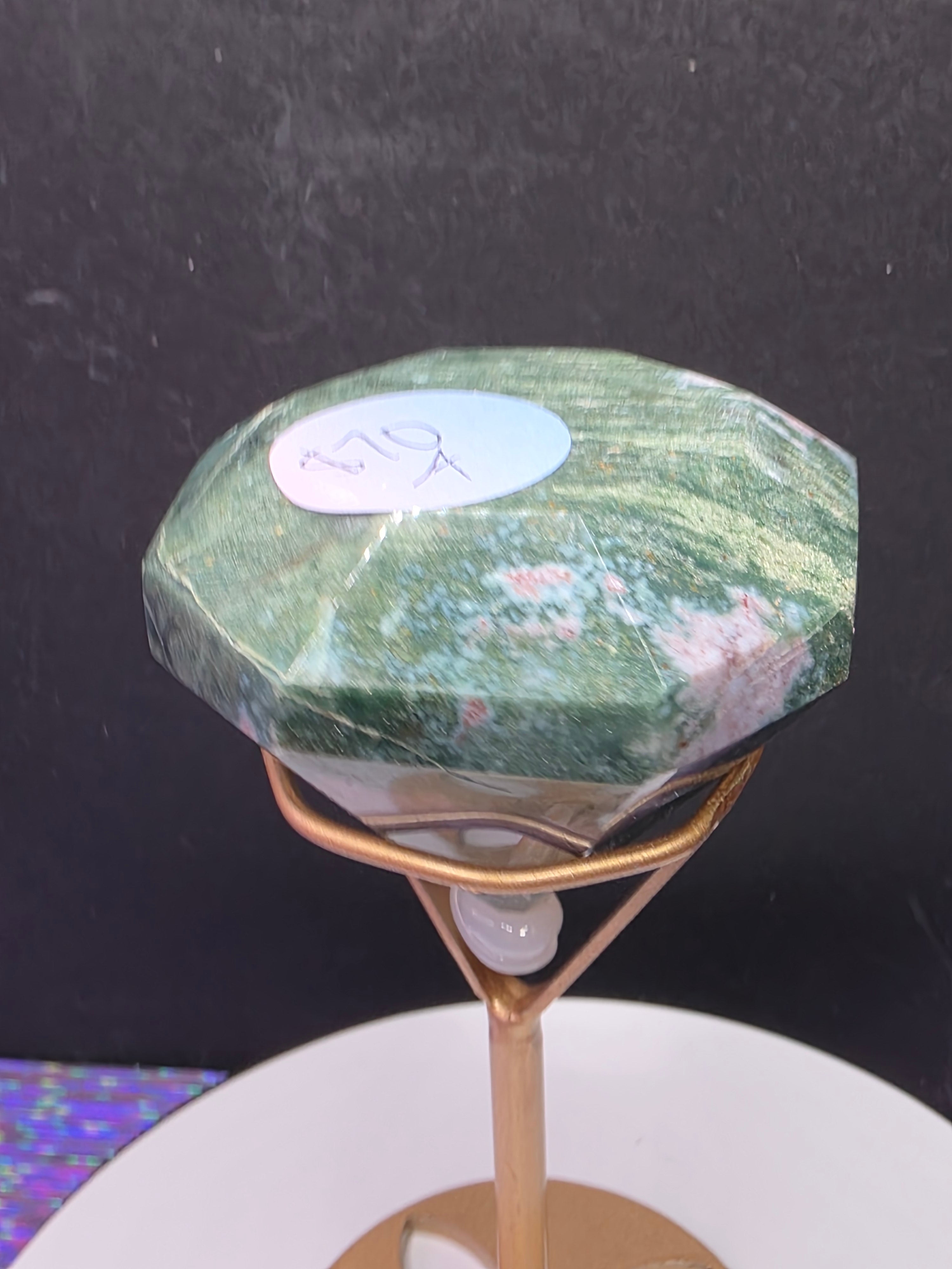 Ocean Jasper Moss Agate Diamond A