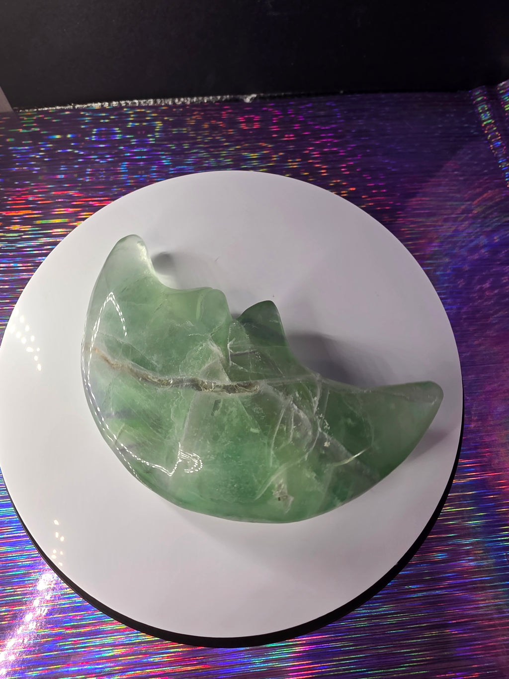 Fluorite Moon Face