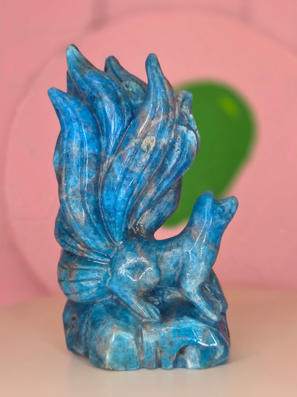 Blue Apatite Nine Tail Fox B