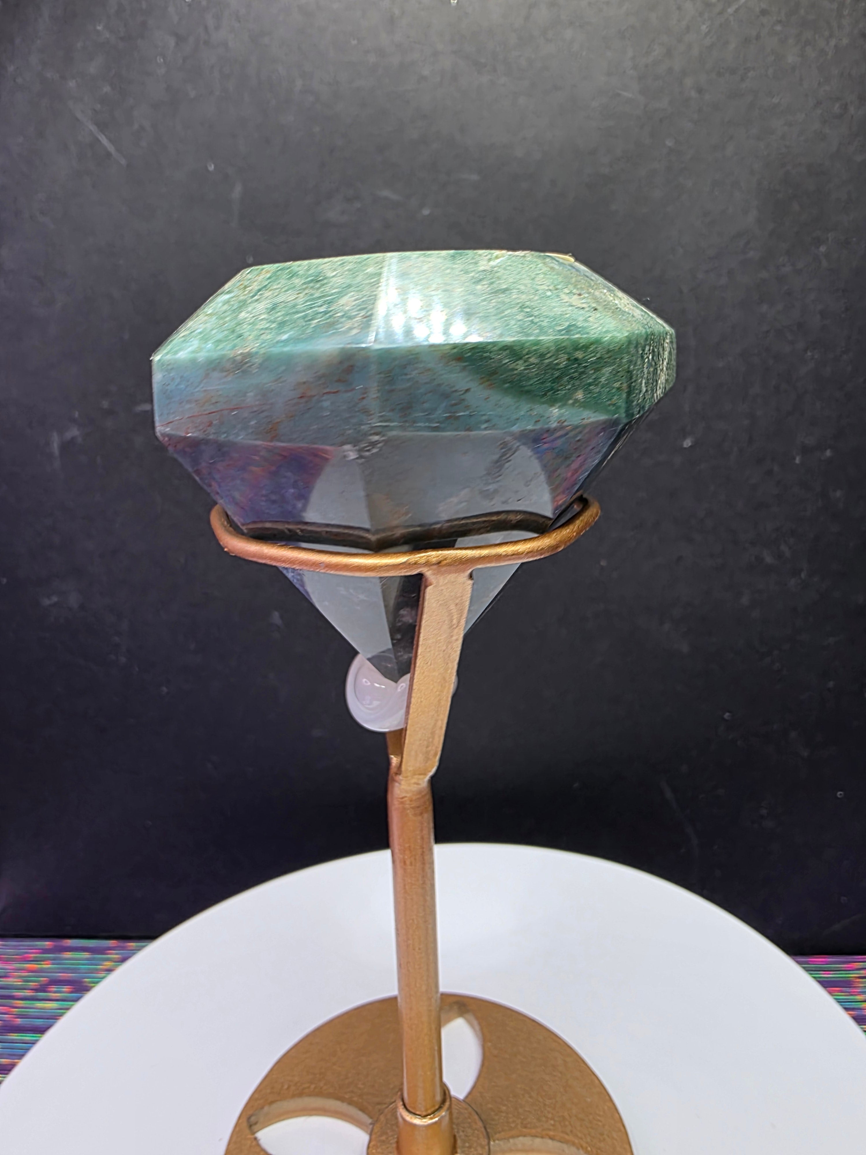 Ocean Jasper Moss Agate Diamond C