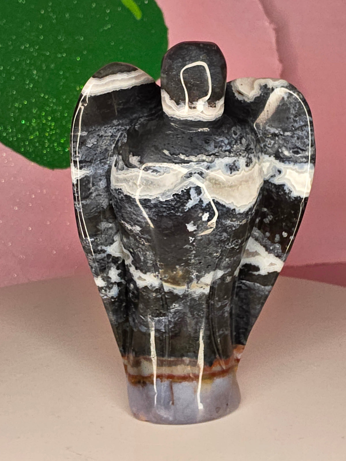 Ocean Jasper and Chalcedony Angel A