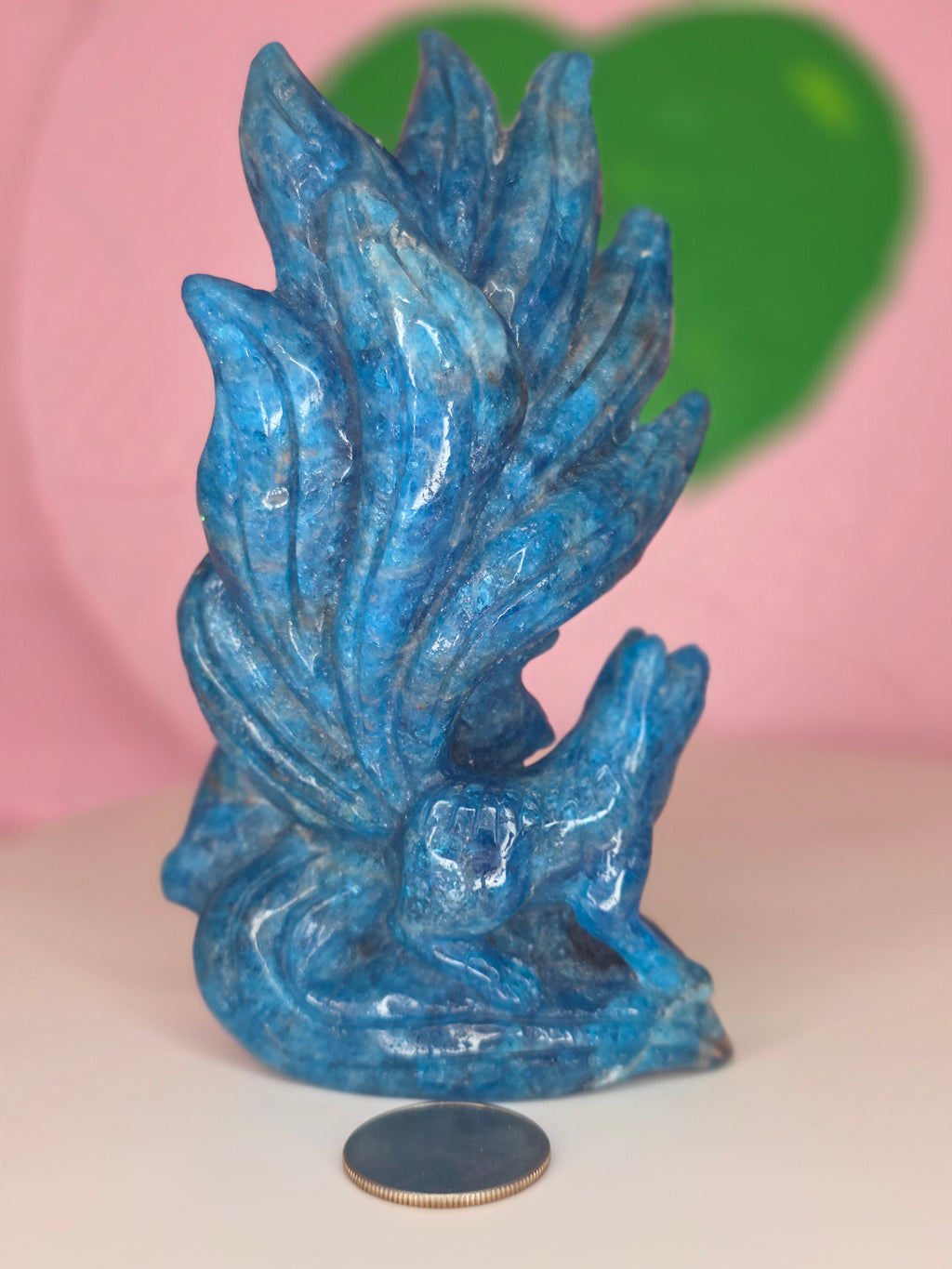 Blue Apatite Nine Tail Fox A
