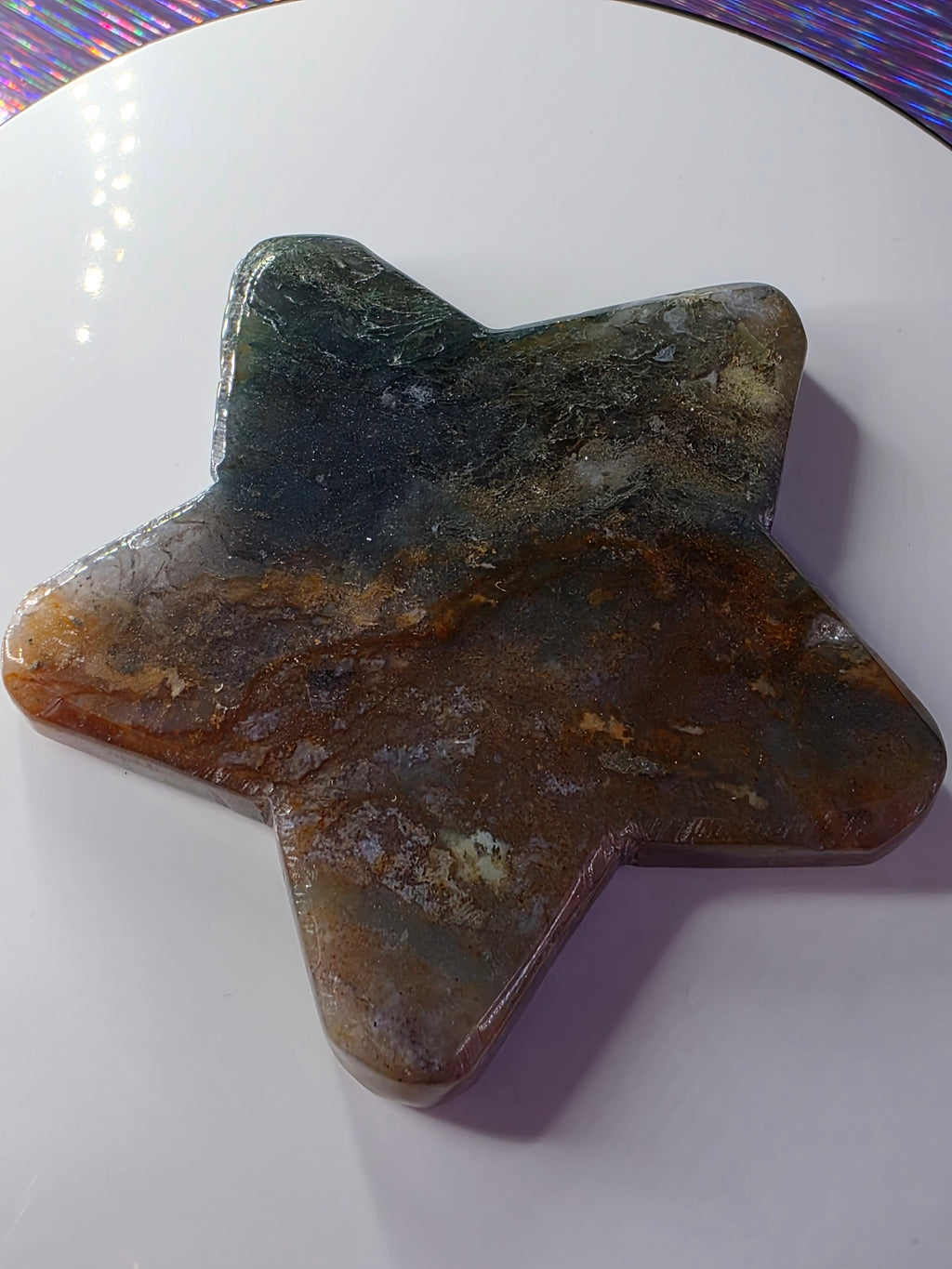 Moss Agate Star E